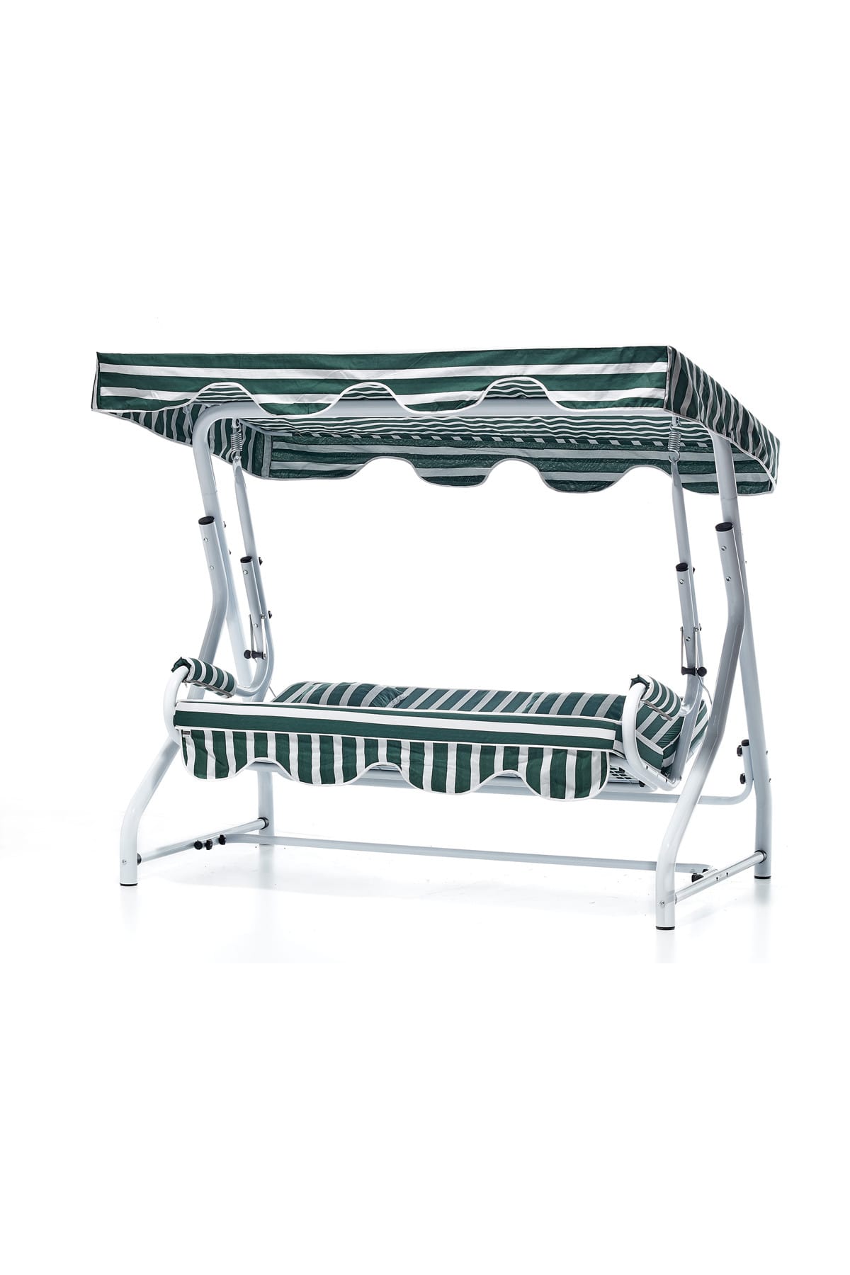 Erinöz Bahçe Balkon Teras Salıncağı 3 Kişilik, 200 cm, Ø60�lik