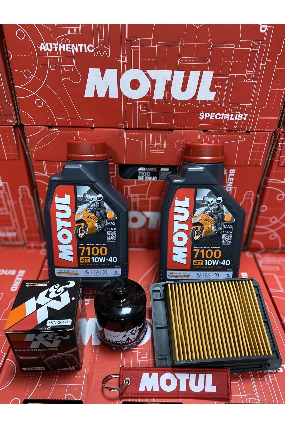 Motul Yamaha Mt25 Yağ Hava Filtresi Bakım Seti 7100 - Fiyatı