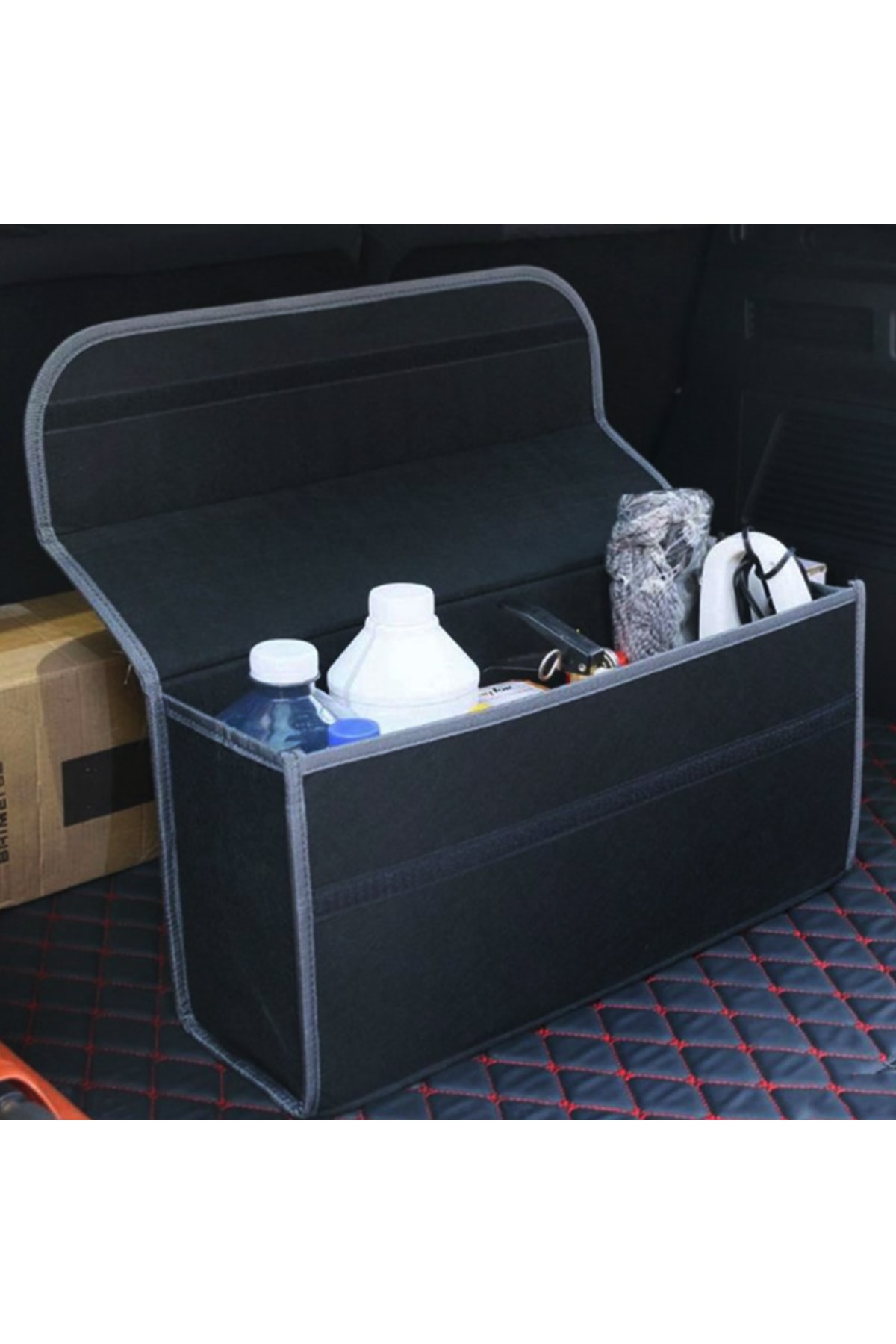 eryatex Araba Bagaj Organizer Araç Alet Eşya Düzenleyici Cepli Çanta Oto
