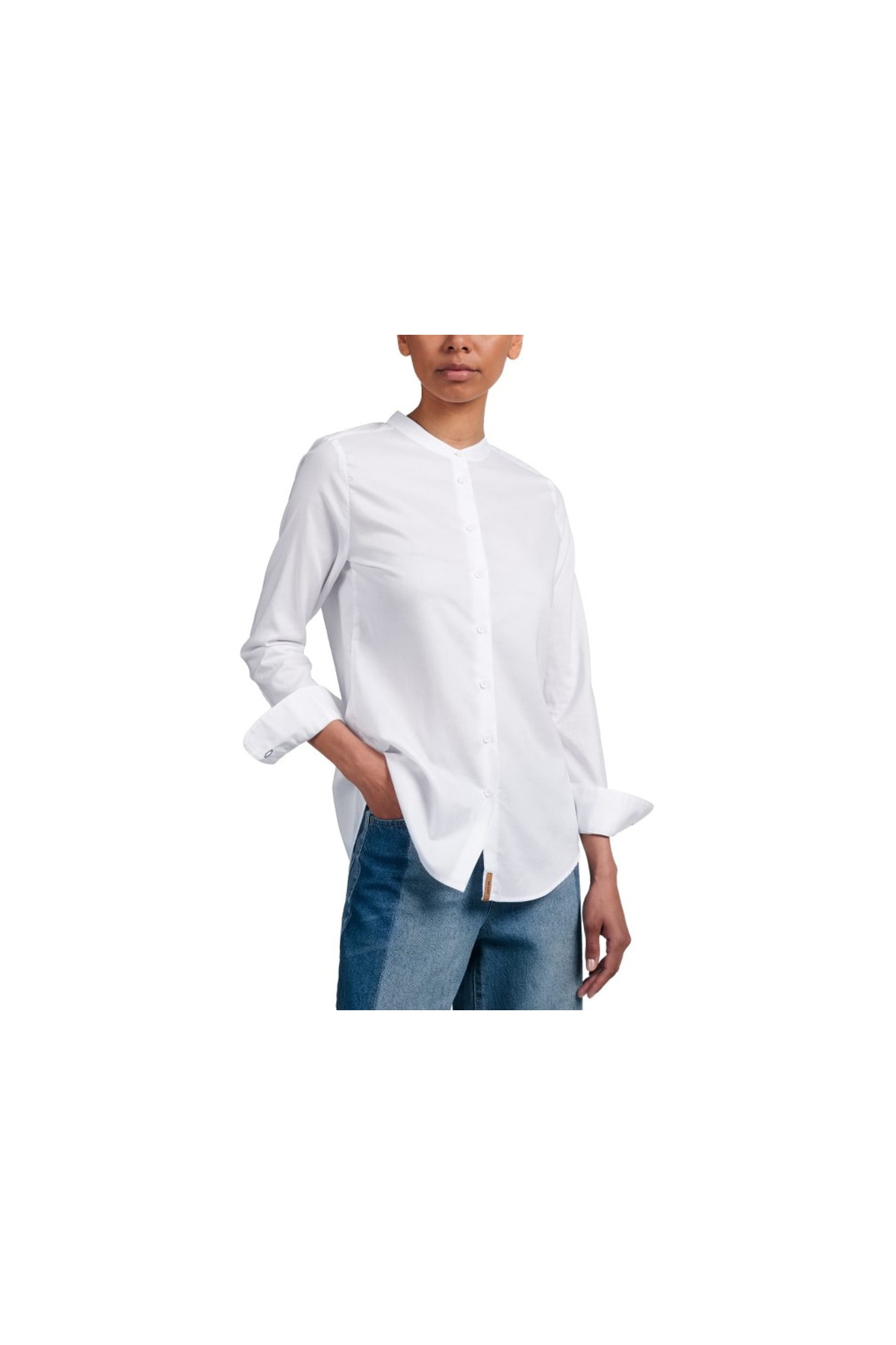 ETERNA Bluse Weiß Regular Fit Fast ausverkauft