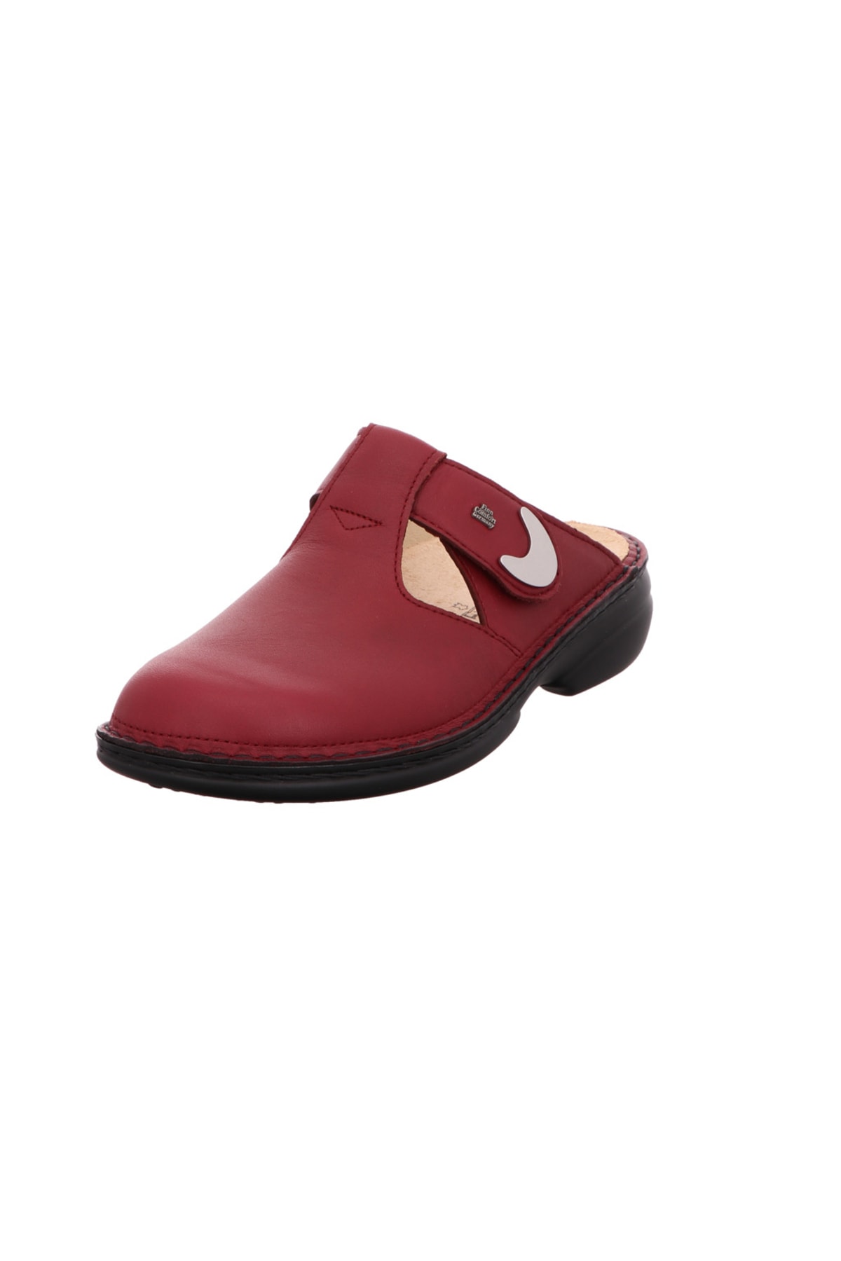 Finn Comfort Sandalette Rot Flacher Absatz Fast ausverkauft