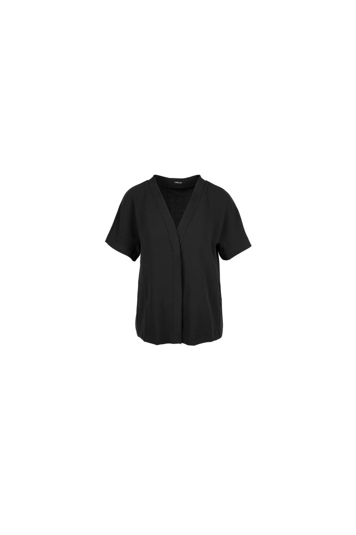 Marc Cain Bluse Schwarz Regular Fit Fast ausverkauft
