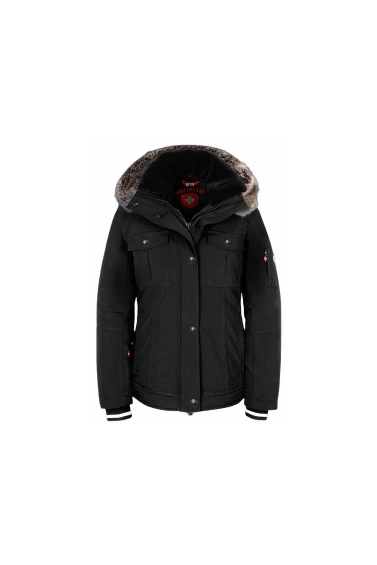 WELLENSTEYN Jacke Schwarz Regular Fit Fast ausverkauft