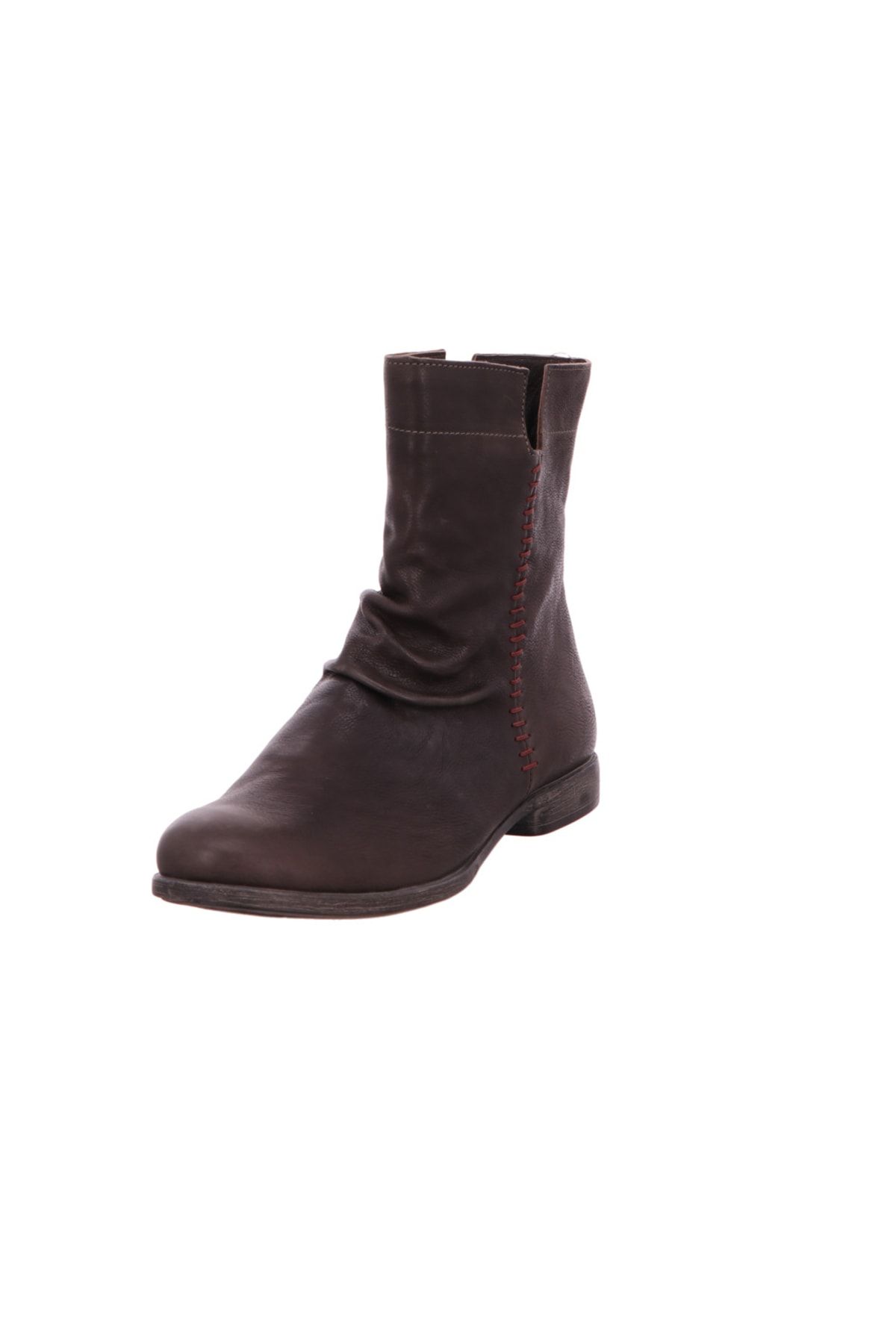 Think! Stiefelette Grau Flacher Absatz Fast ausverkauft
