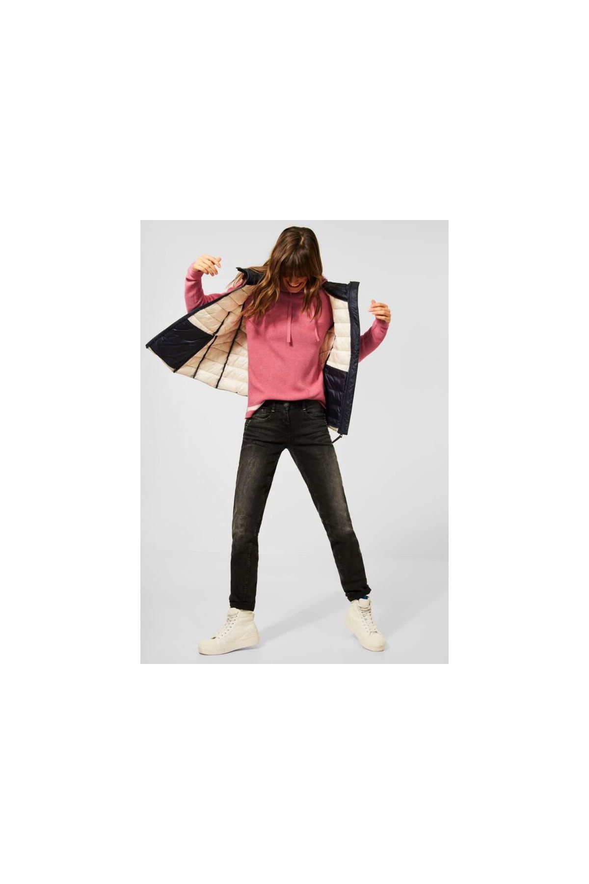 CECILIE COPENHAGEN Pullover Rosa Regular Fit Fast ausverkauft FN9231