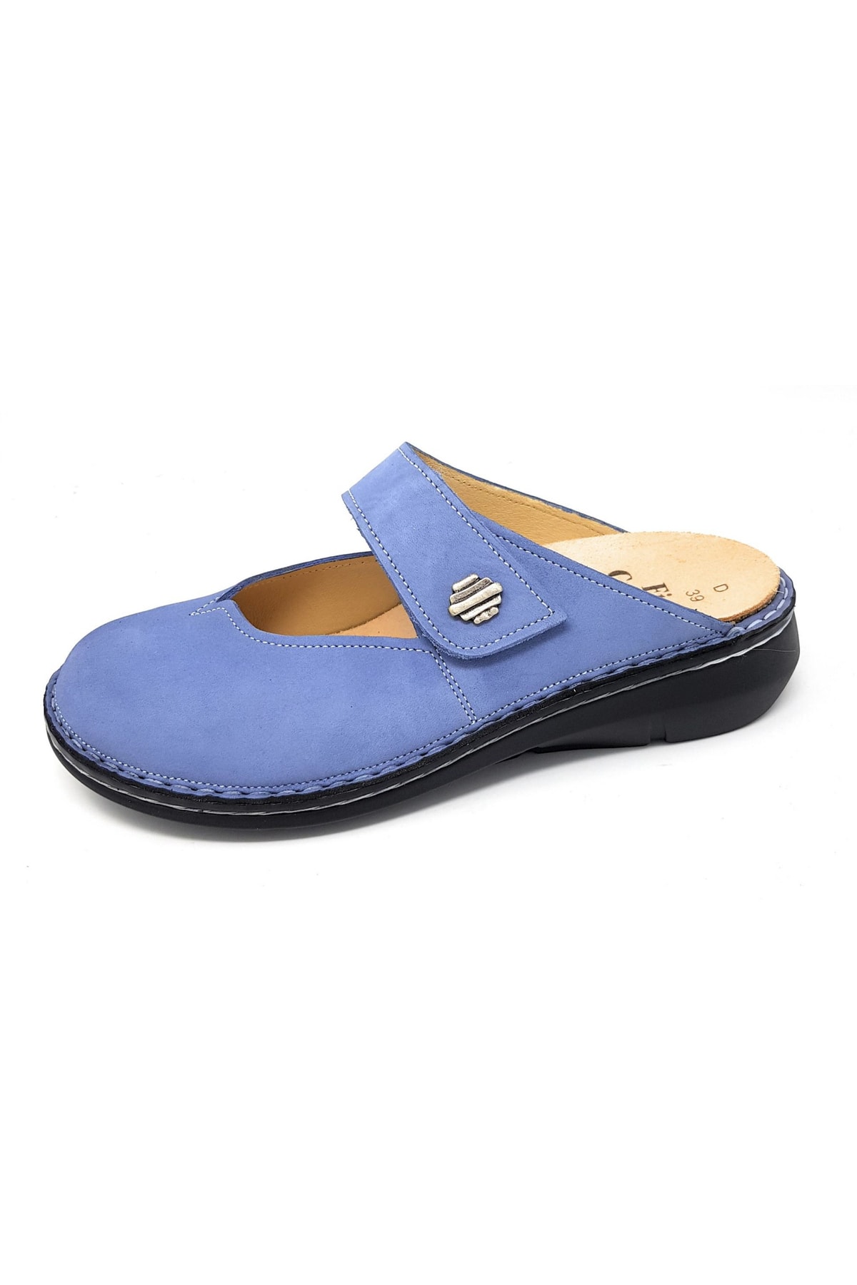 Finn Comfort Sandalette Blau Flacher Absatz Fast ausverkauft