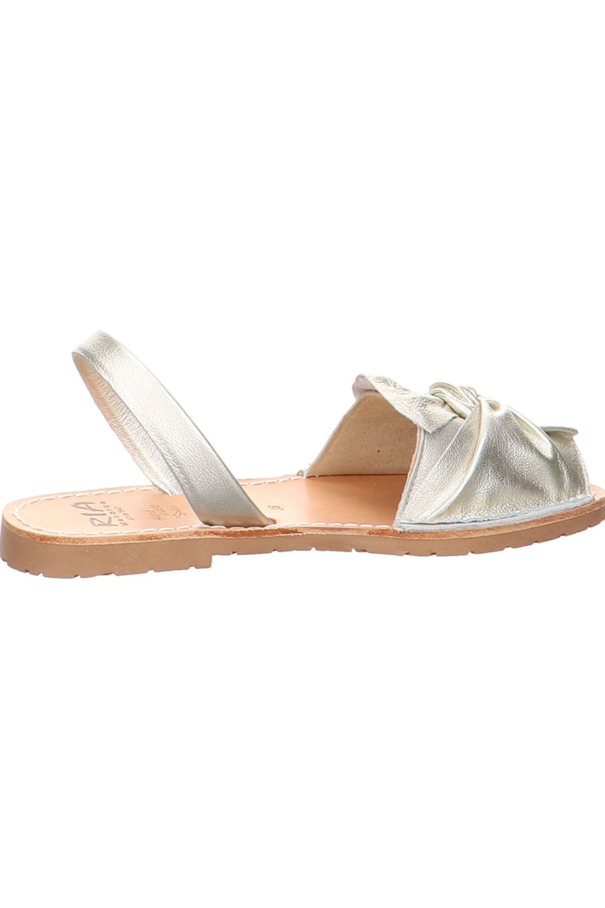 Ria Menorca Sandalette Silber Flacher Absatz