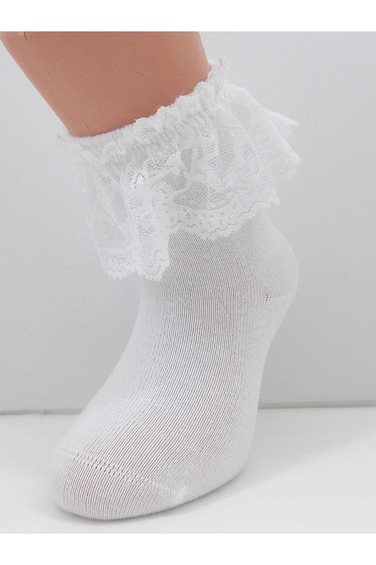 Girls white socks store