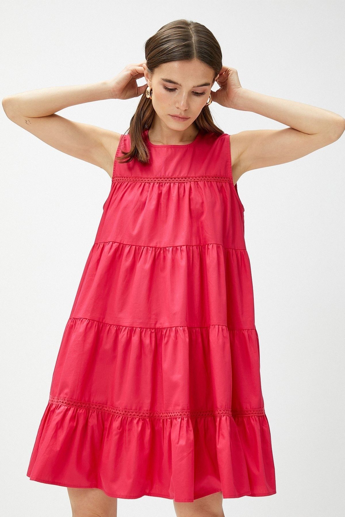 Cattail discount tiered dress