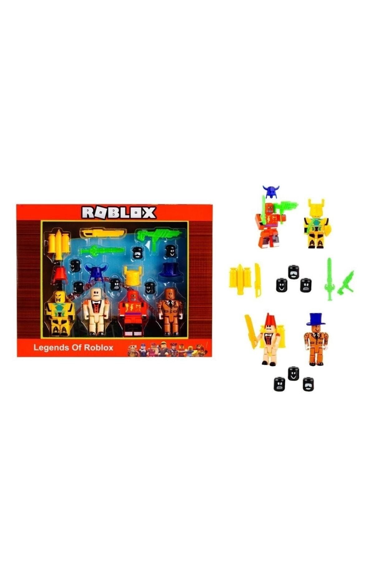 HIMMIY-Roblox New Series Toy Figure Set with 4 Figures and Accessories 1