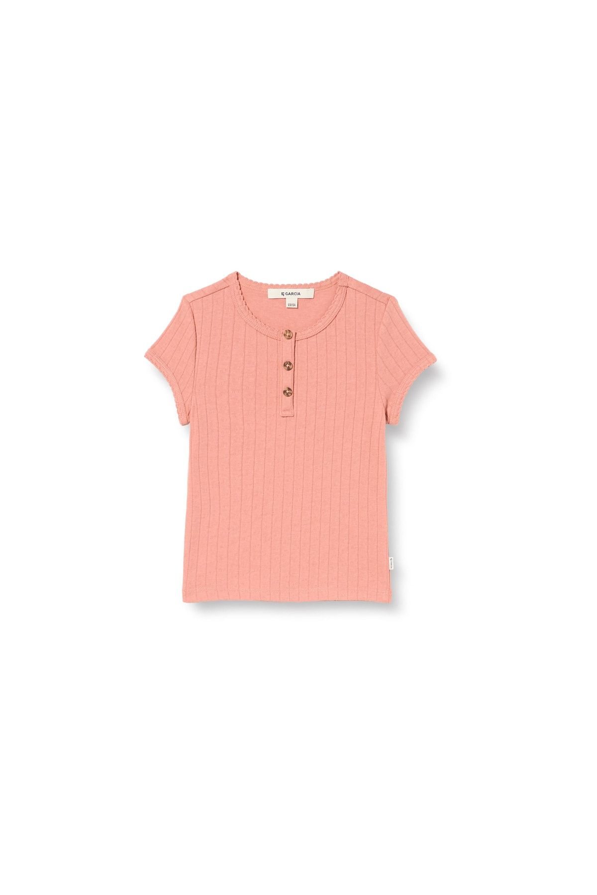 Garcia Hemd Rosa Regular Fit