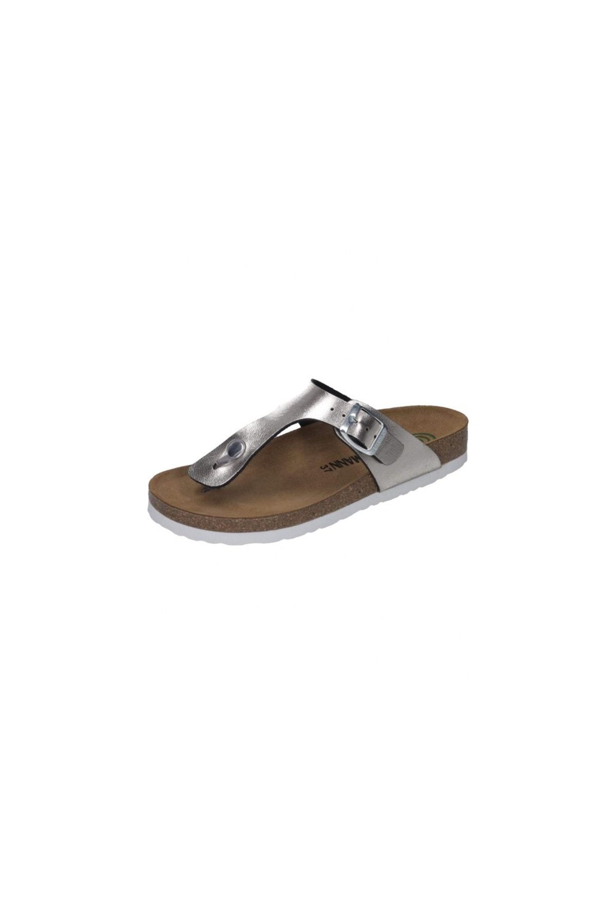 Dr. Brinkmann Sandalette Silber Flacher Absatz Fast ausverkauft