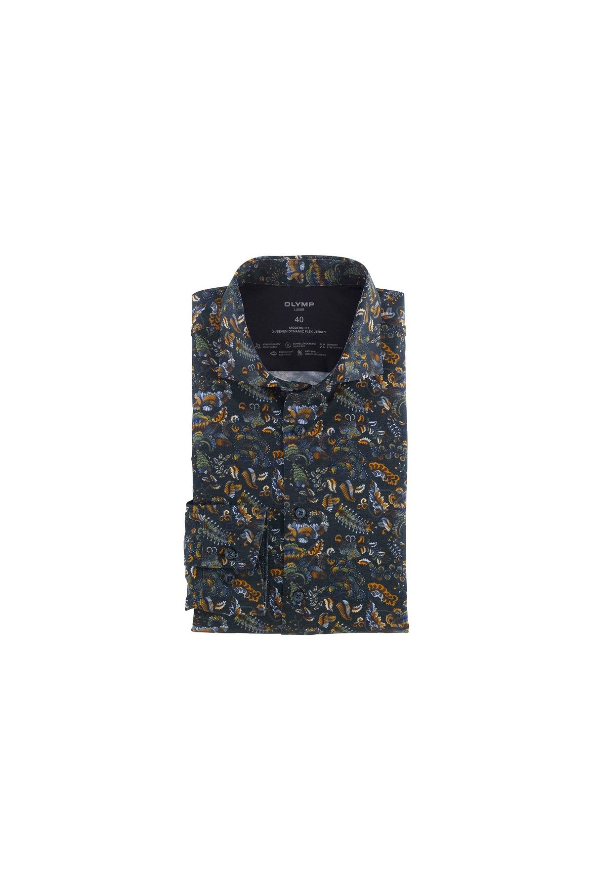 OLYMP Hemd Blau Regular Fit Fast ausverkauft