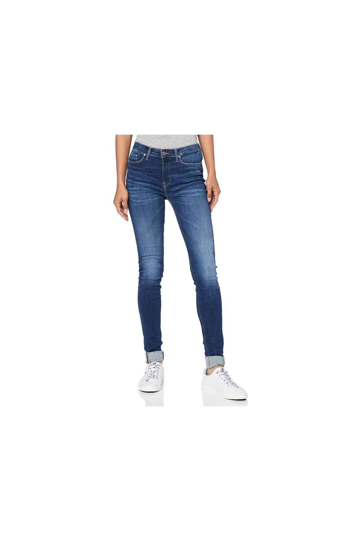 Tommy Hilfiger Hose Blau Straight Fast ausverkauft