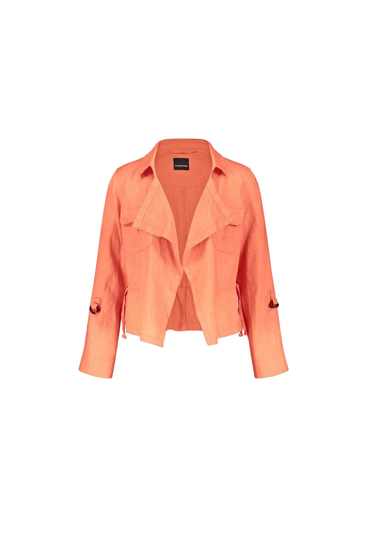 TAIFUN Jacke Orange Regular Fit Fast ausverkauft