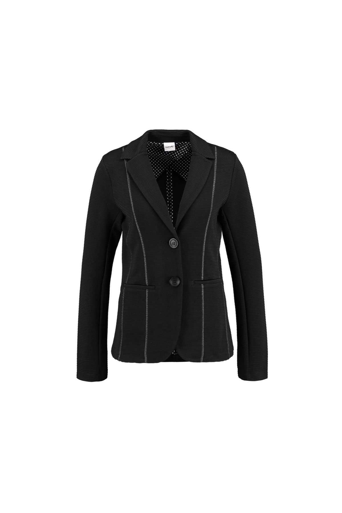 TAIFUN Jacke Schwarz Regular Fit Fast ausverkauft