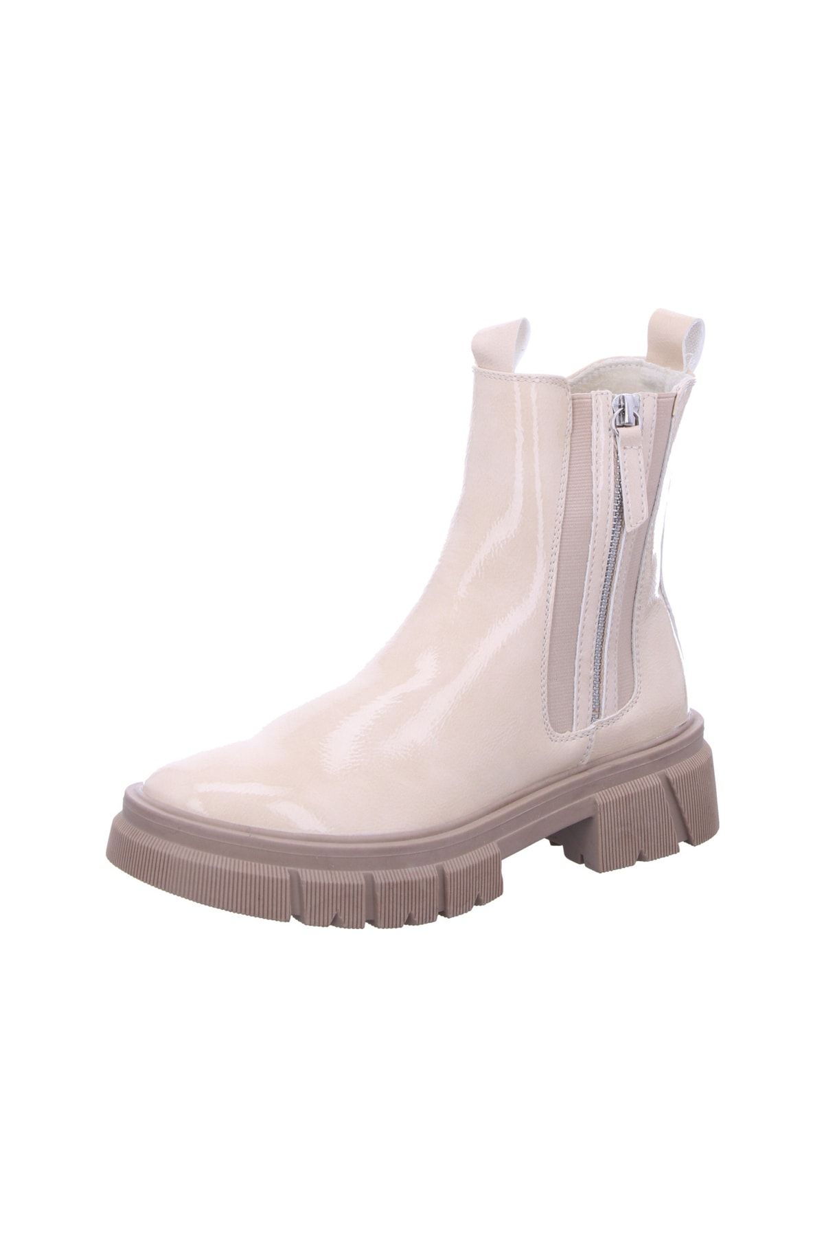 Jane Klain Stiefelette Beige Flacher Absatz Fast ausverkauft