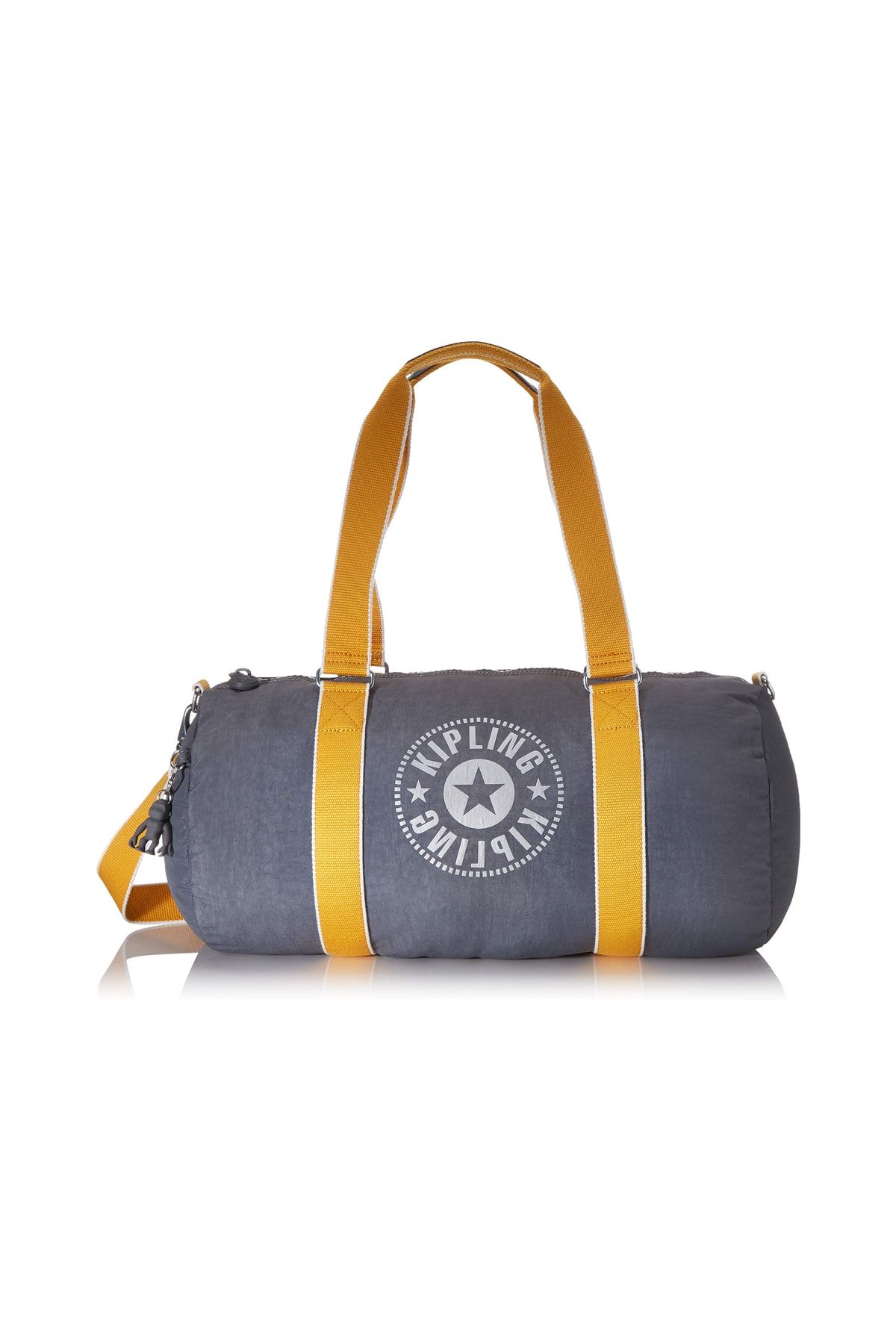 Kipling Sporttasche Grau Strukturiert Fast ausverkauft