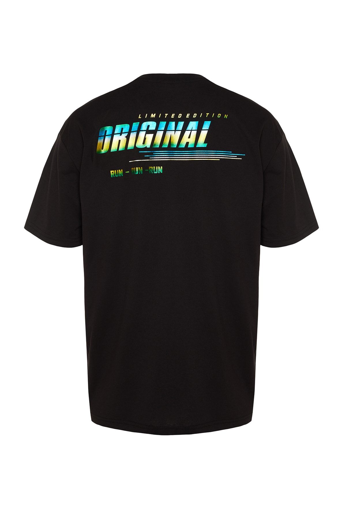 Trendyol Collection T-Shirt Schwarz Relaxed Fit