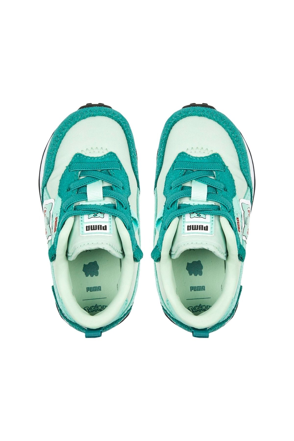 Mint green puma shoes on sale