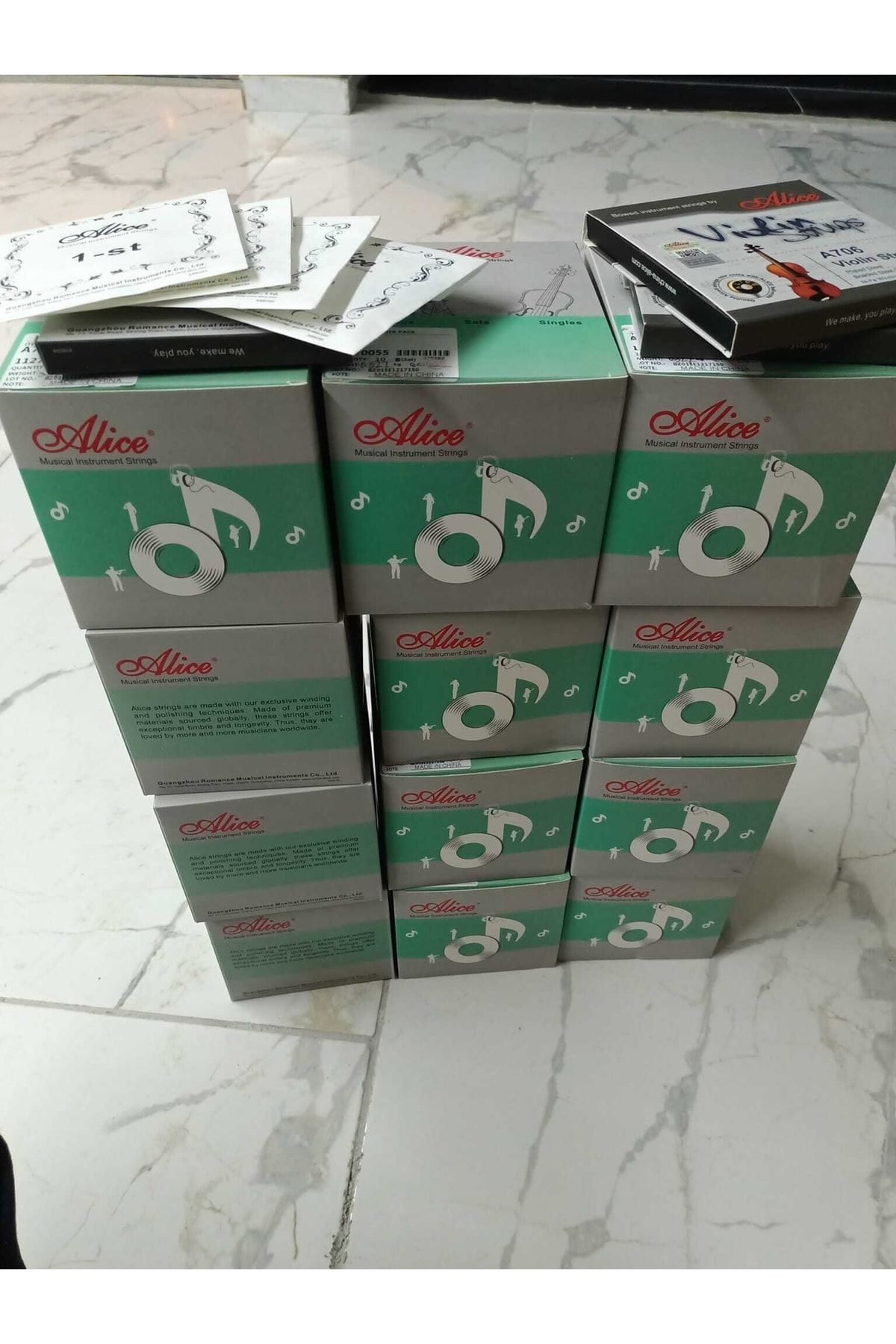 Alice-A706 Model Top Quality Violin String Set 3