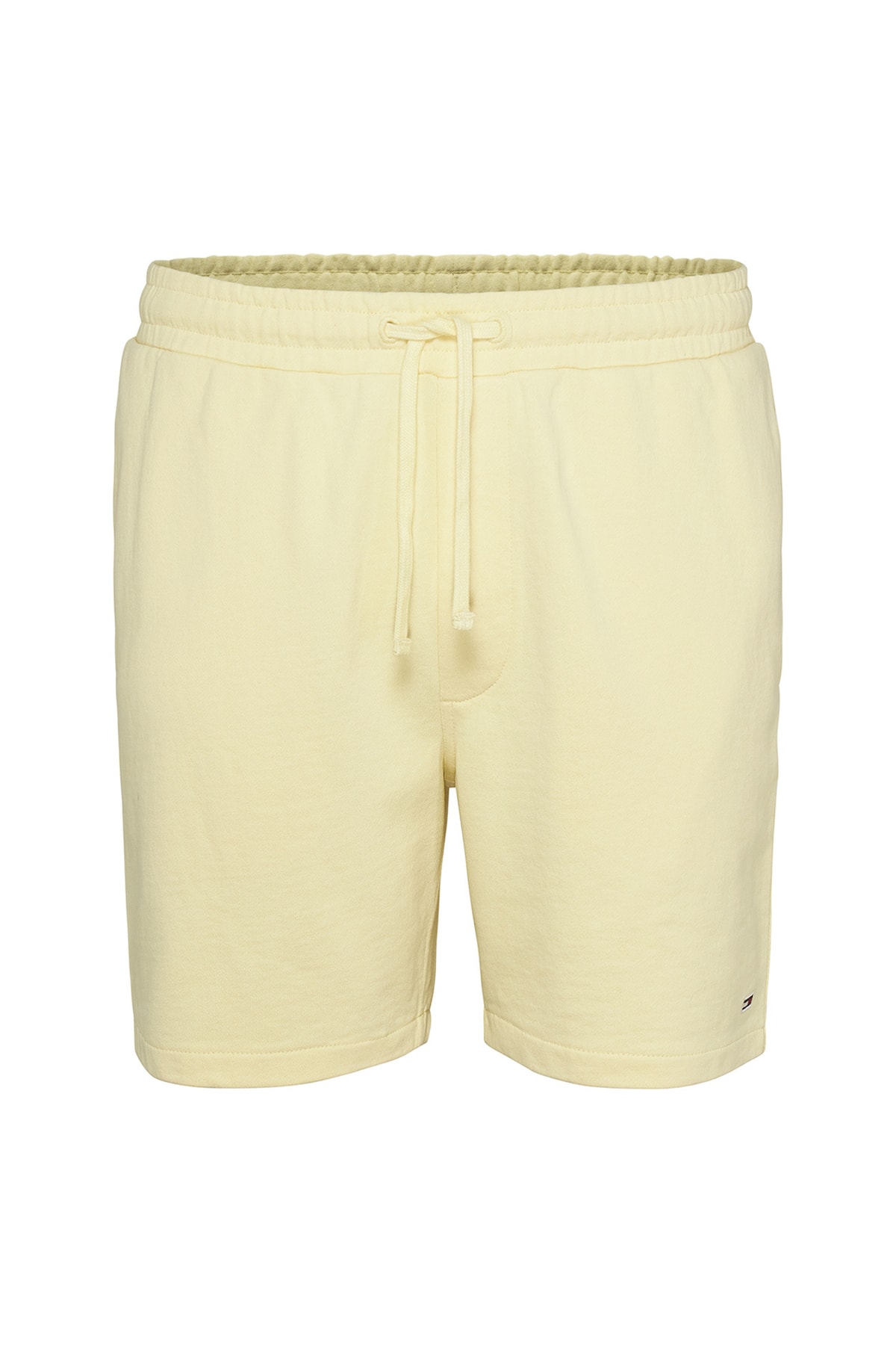 تامی جینز شلوارک مردانه سویشرت استاندارد زرد DM0DM16331zho_tjm کالج پاپ سرف