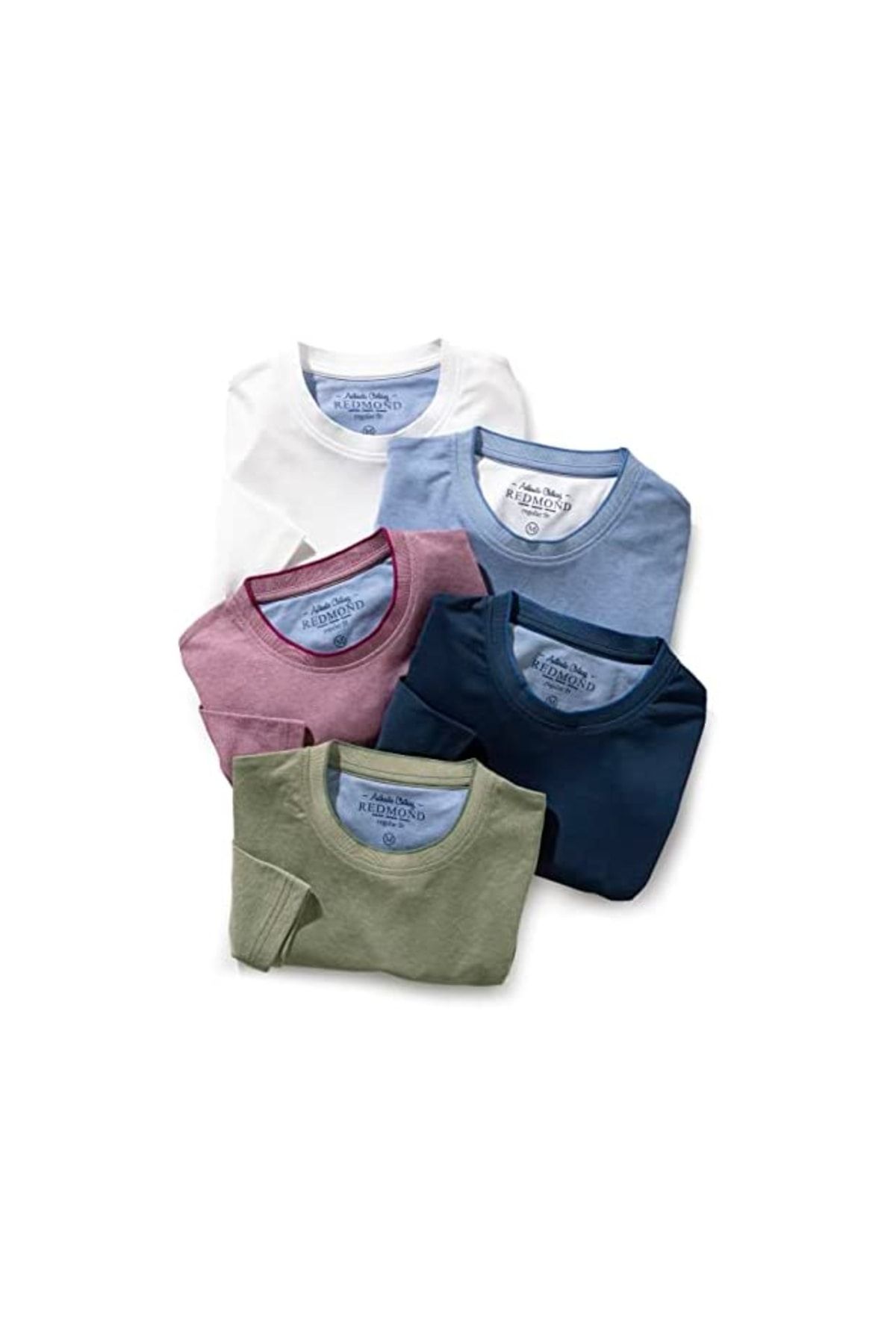 Redmond Hemd Blau Regular Fit Fast ausverkauft