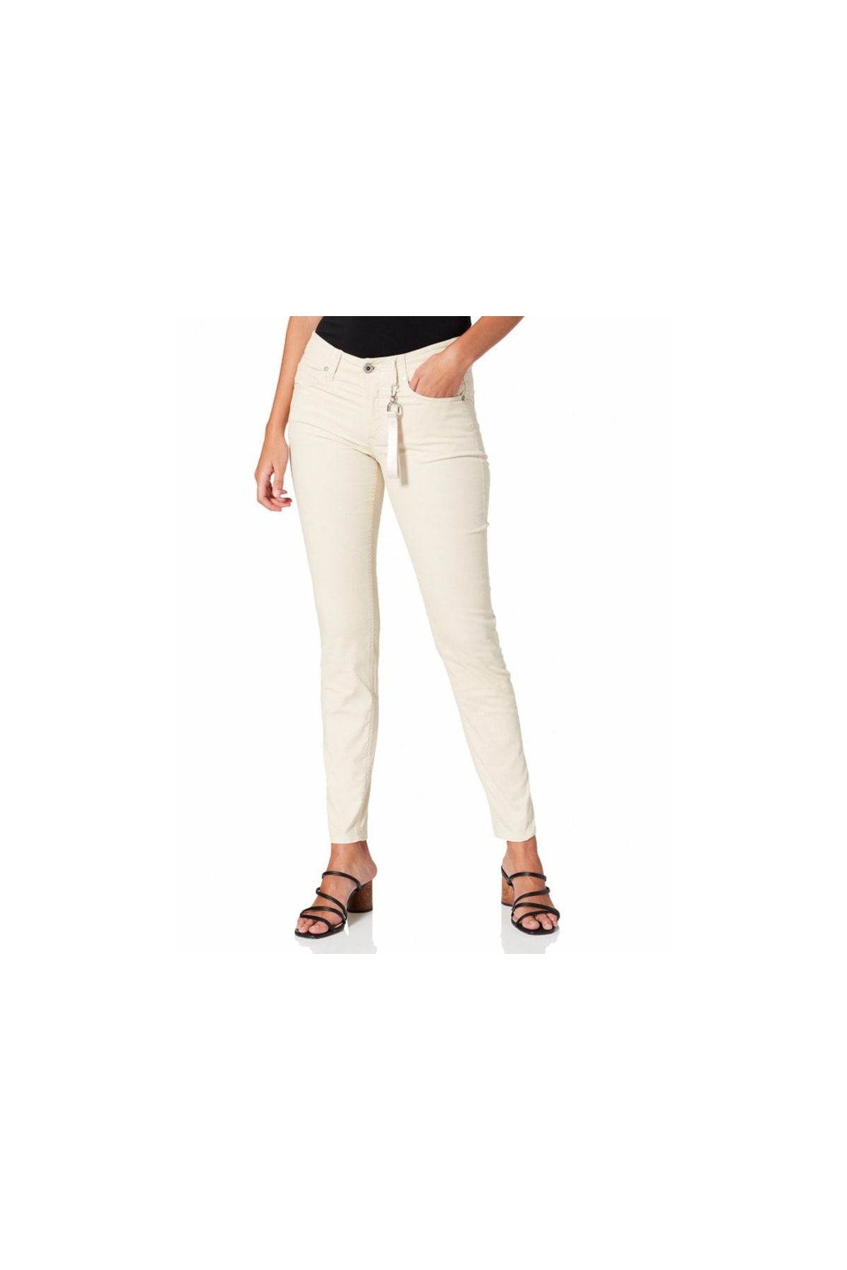 Marc O'Polo Hose Beige Straight Fast ausverkauft