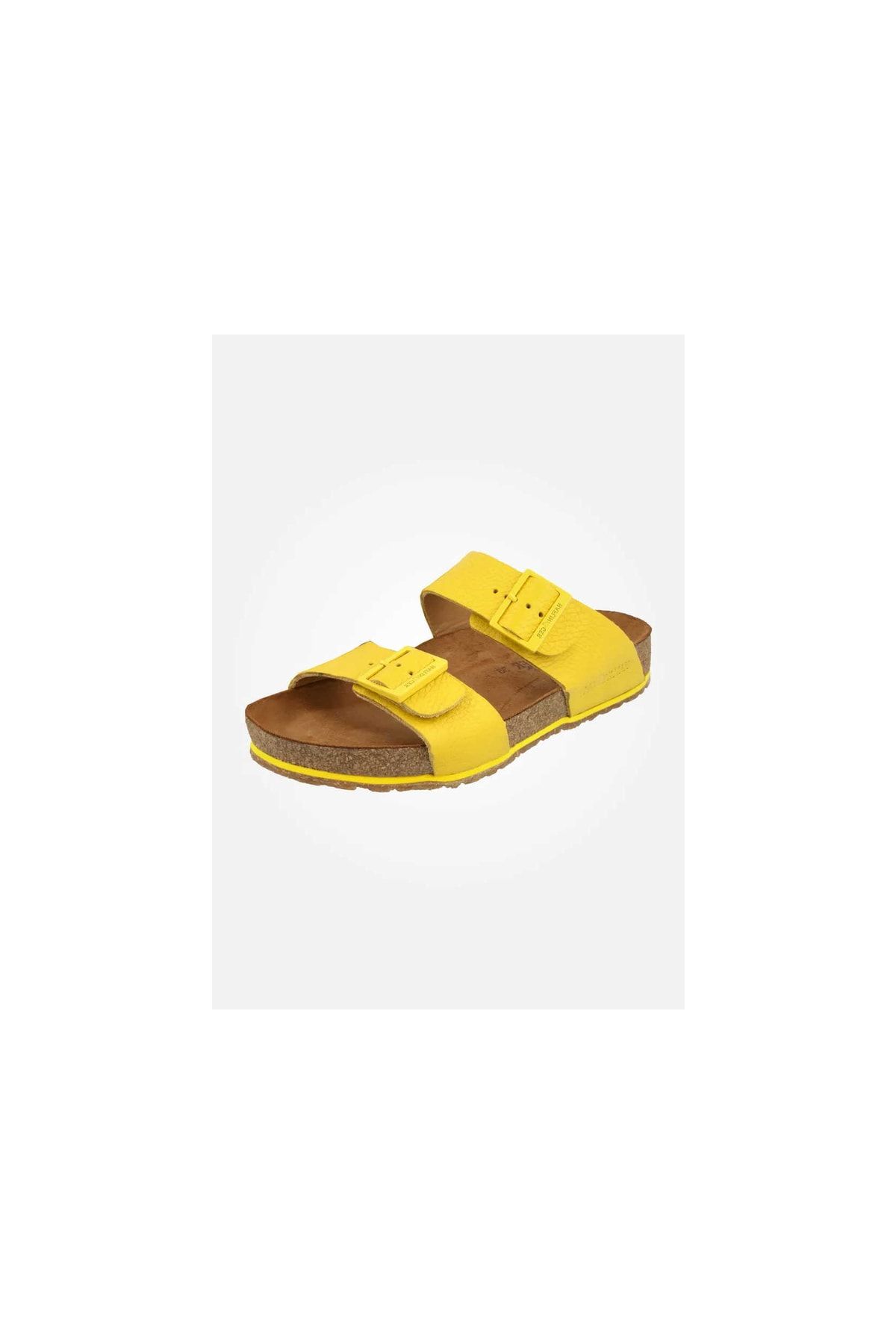 HAFLINGER Sandalette Gelb Flacher Absatz Fast ausverkauft