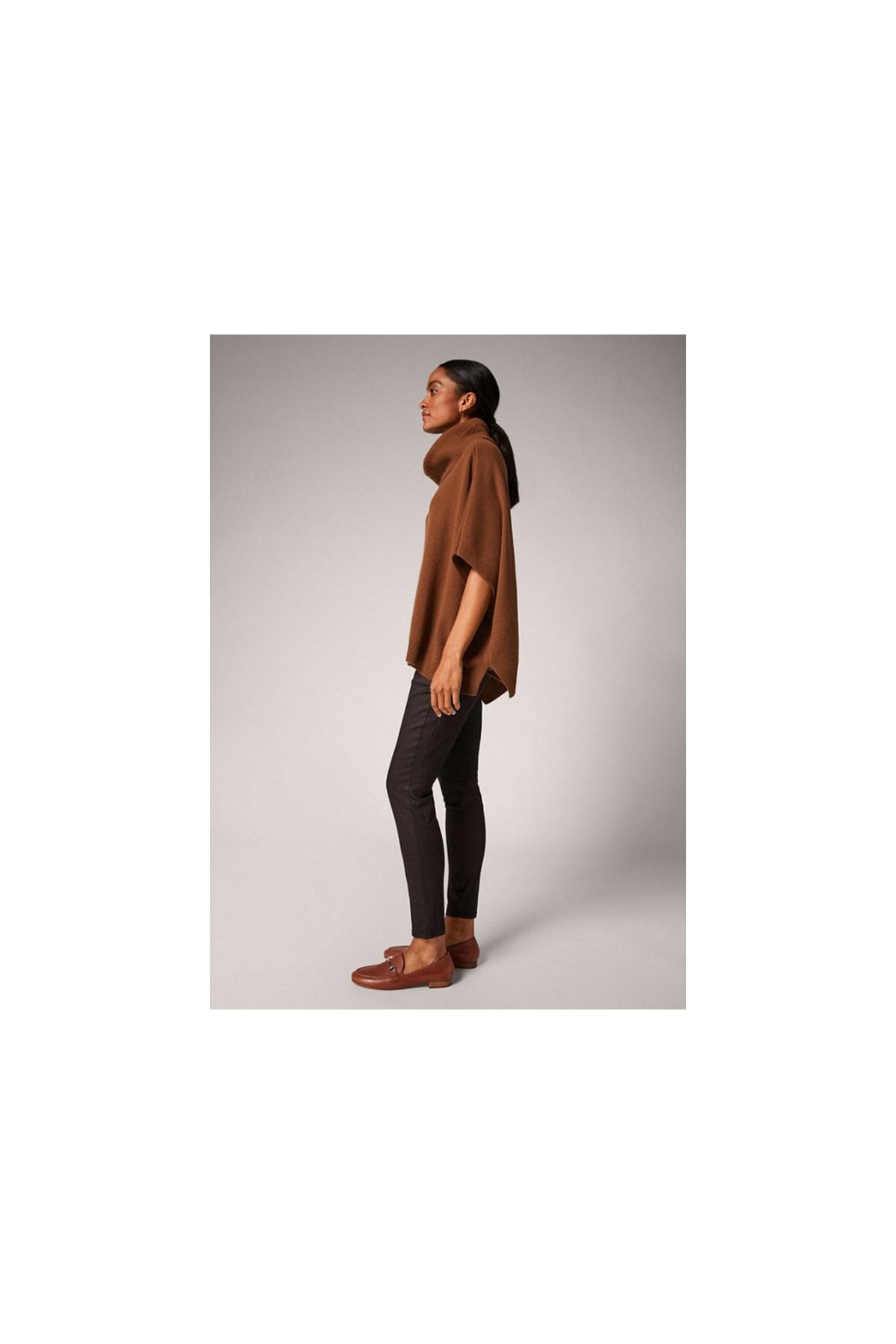 comma Pullover Braun Regular Fit Fast ausverkauft