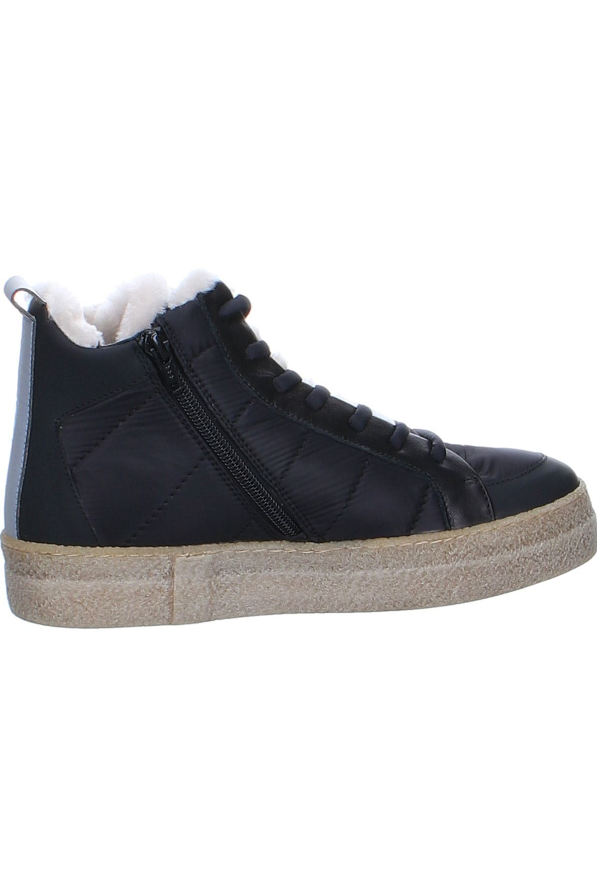 Donna Carolina Stiefelette Schwarz Flacher Absatz Fast ausverkauft