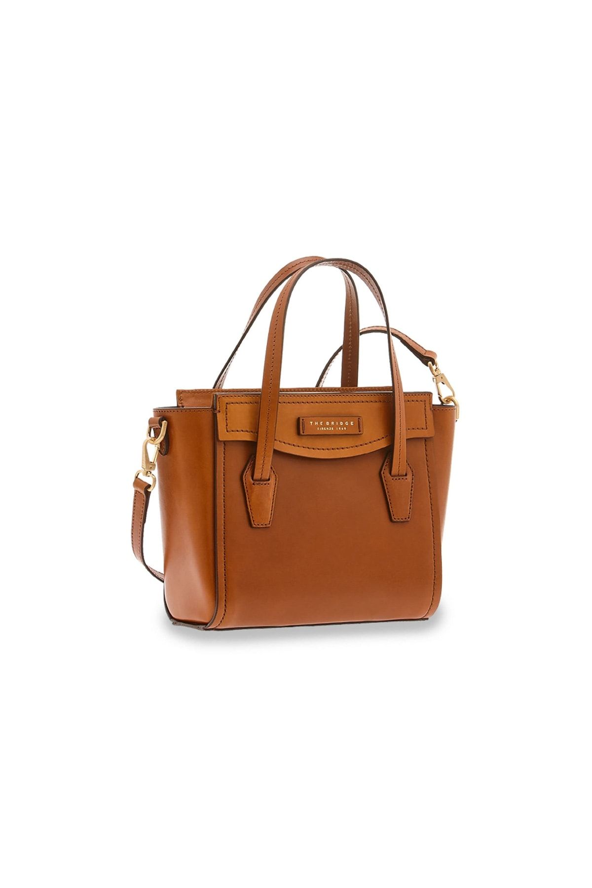 The Bridge Handtasche Braun Strukturiert Fast ausverkauft