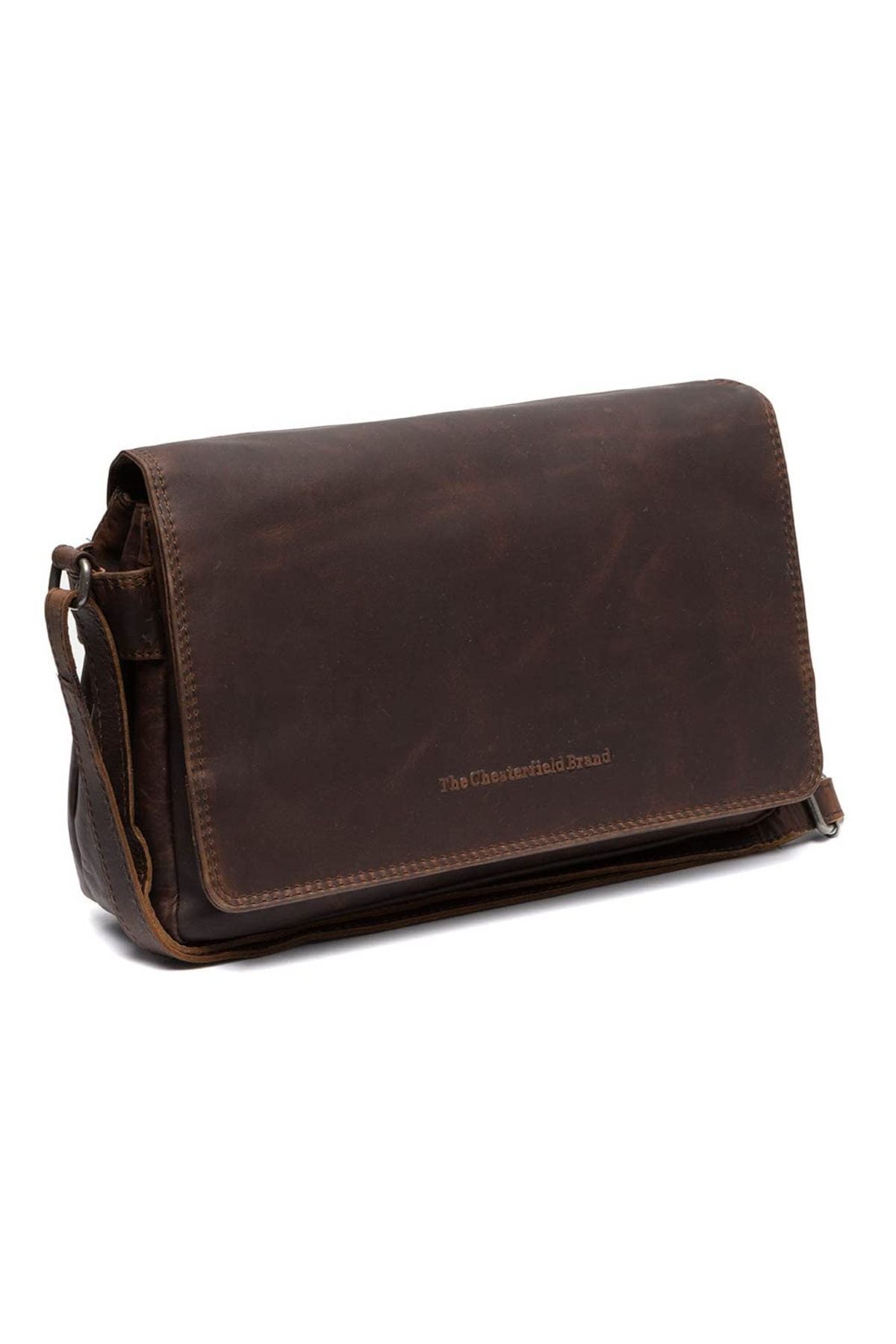 The Chesterfield Brand Handtasche Braun Strukturiert Fast ausverkauft