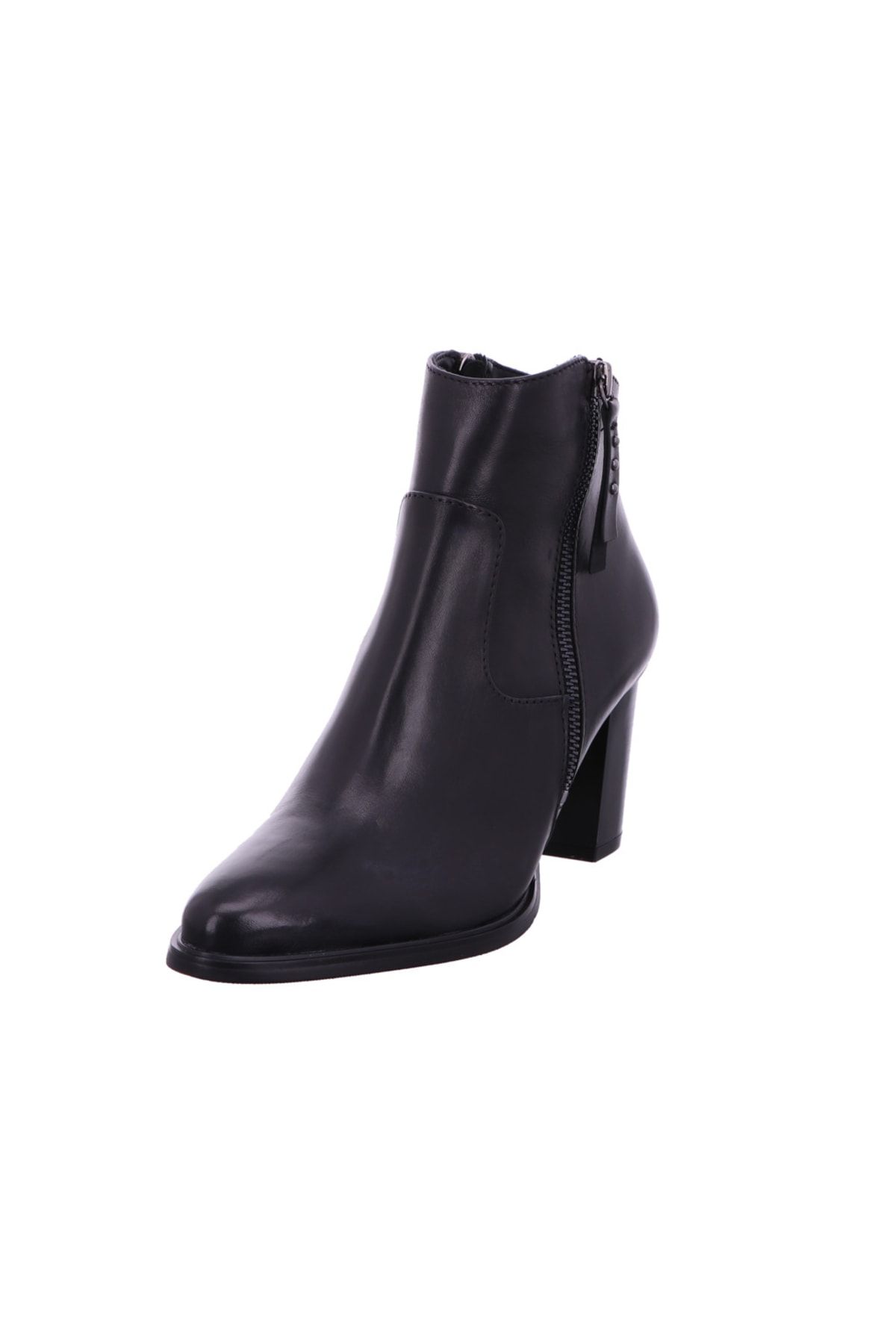 REGARDE LE CIEL Stiefelette Schwarz Flacher Absatz Fast ausverkauft