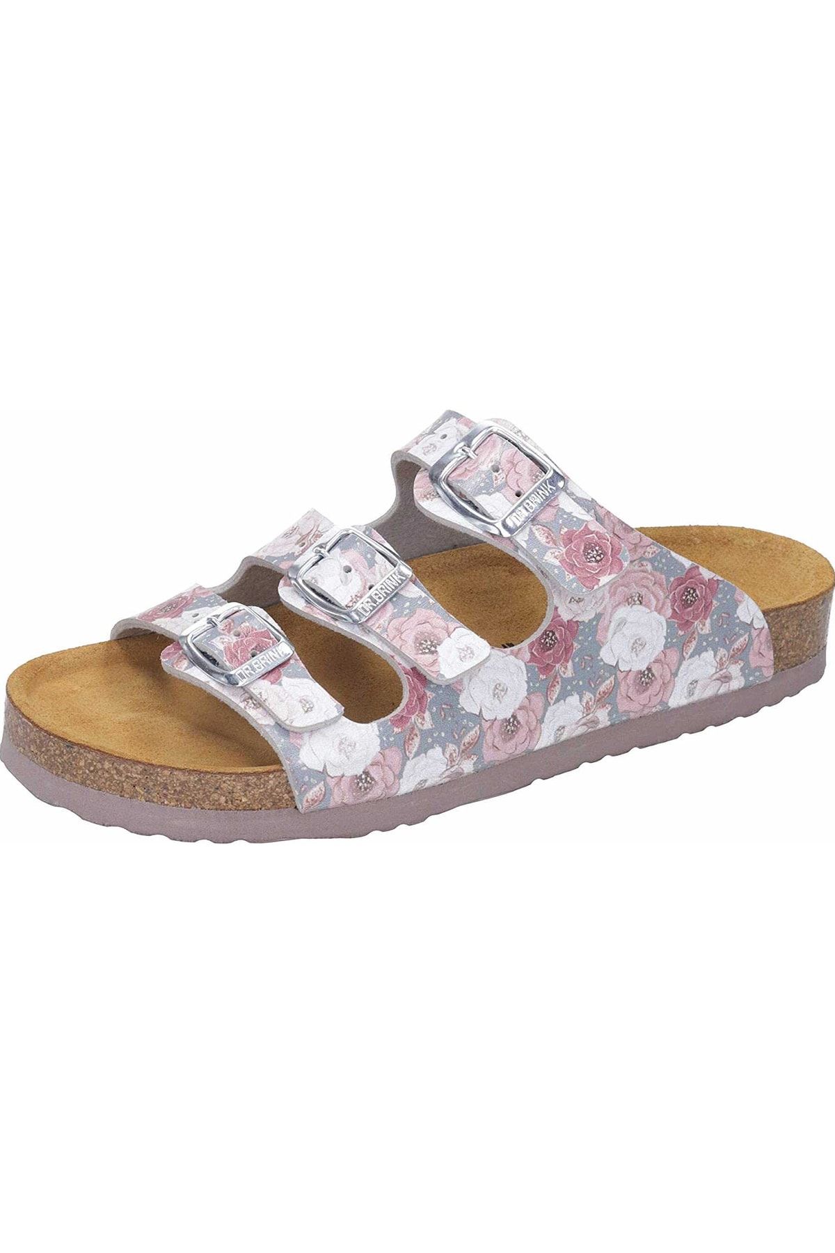 Dr. Brinkmann Sandalette Silber Flacher Absatz Fast ausverkauft
