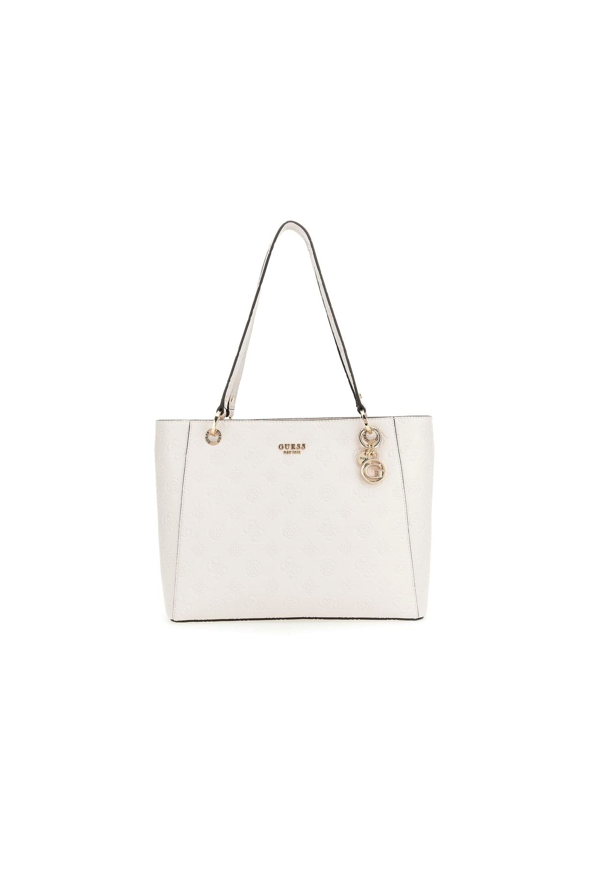 Guess Handtasche Beige Strukturiert