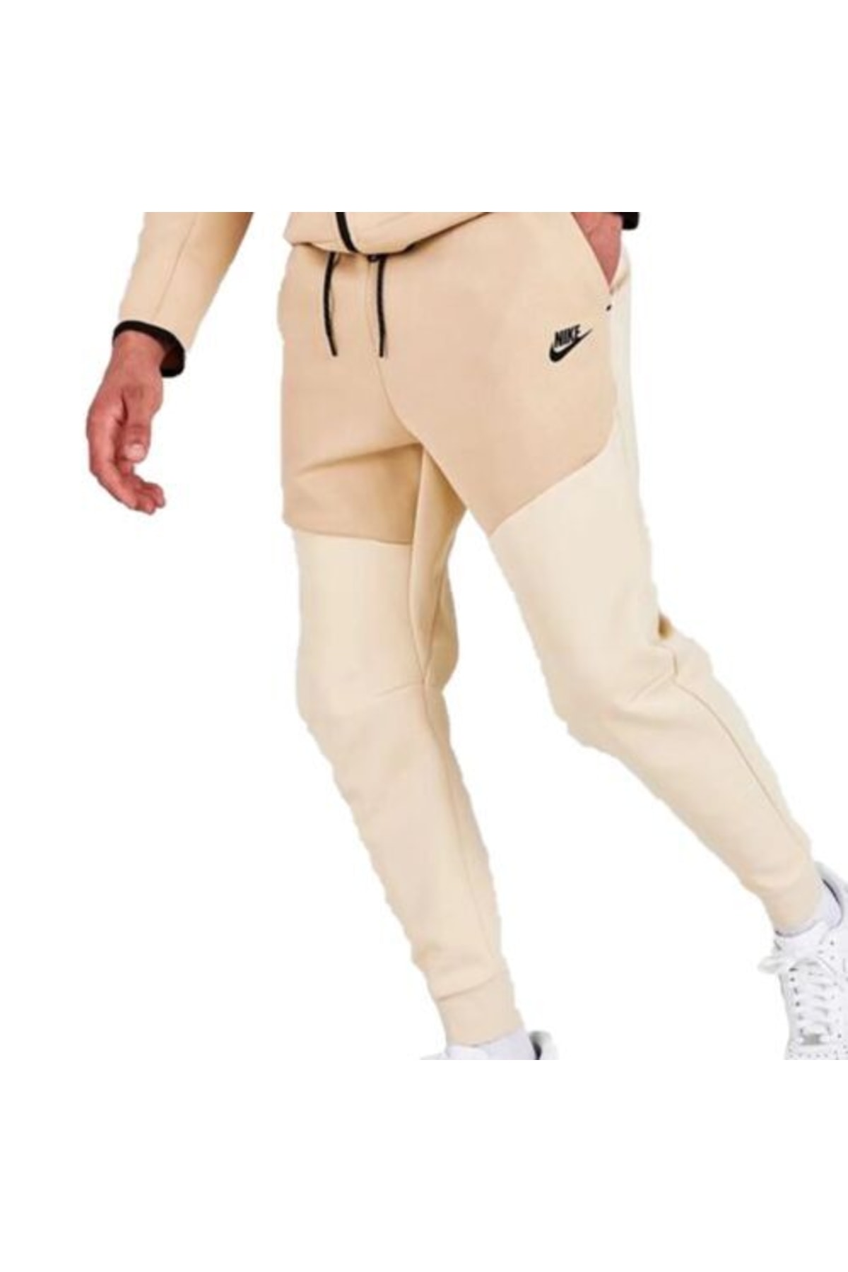 شلوار گرمکن مردانه بژ Nike | CU4495-234 اورجینال - تصویر 5