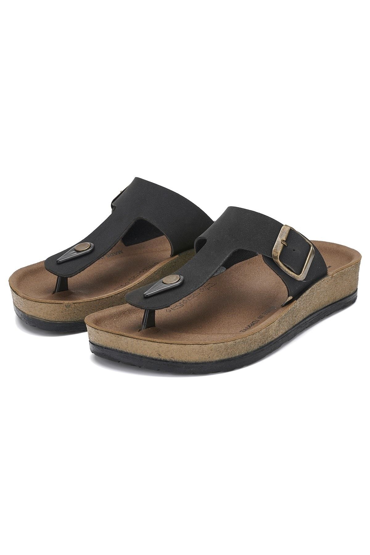 Sole cork flip flops mens 2025