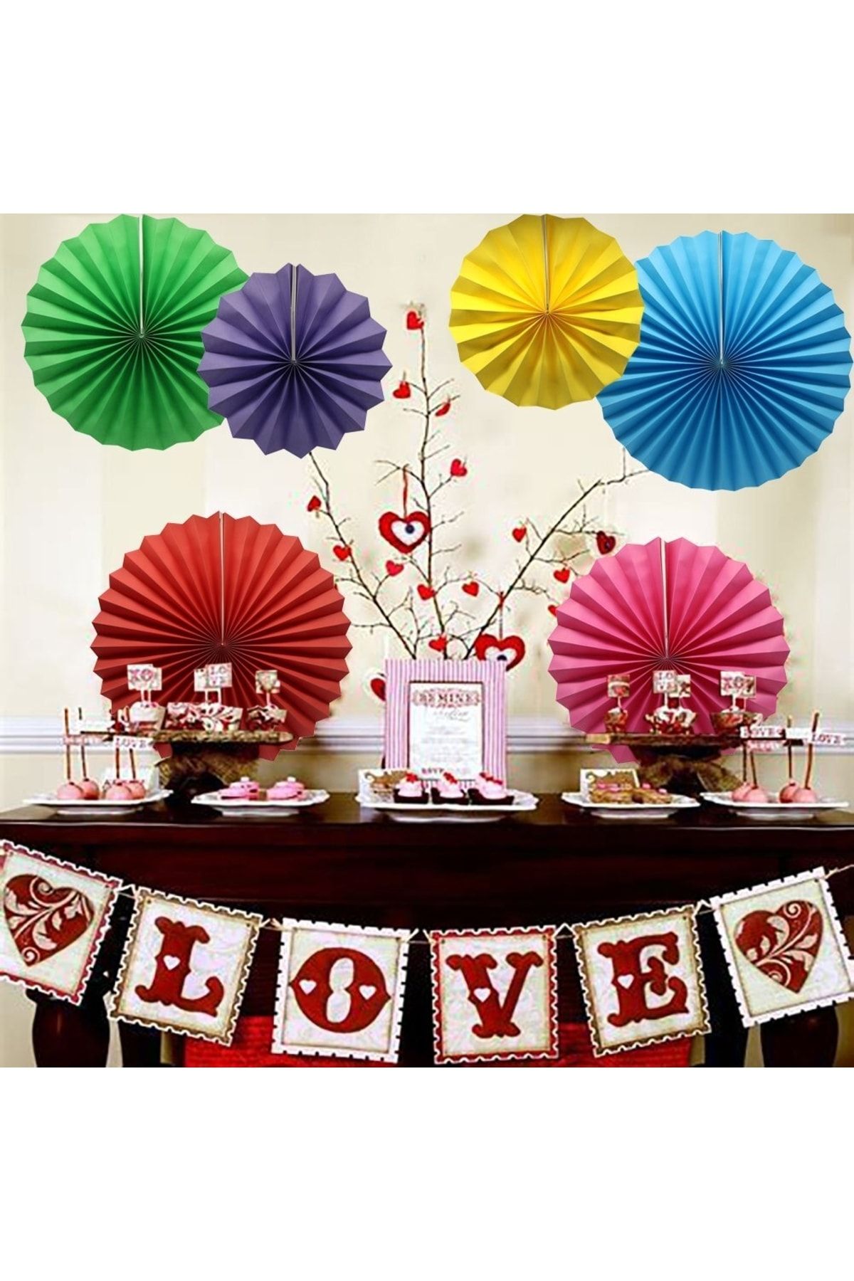 Big Party Set Mixt De Ventilatoare De 6 - All Ages
