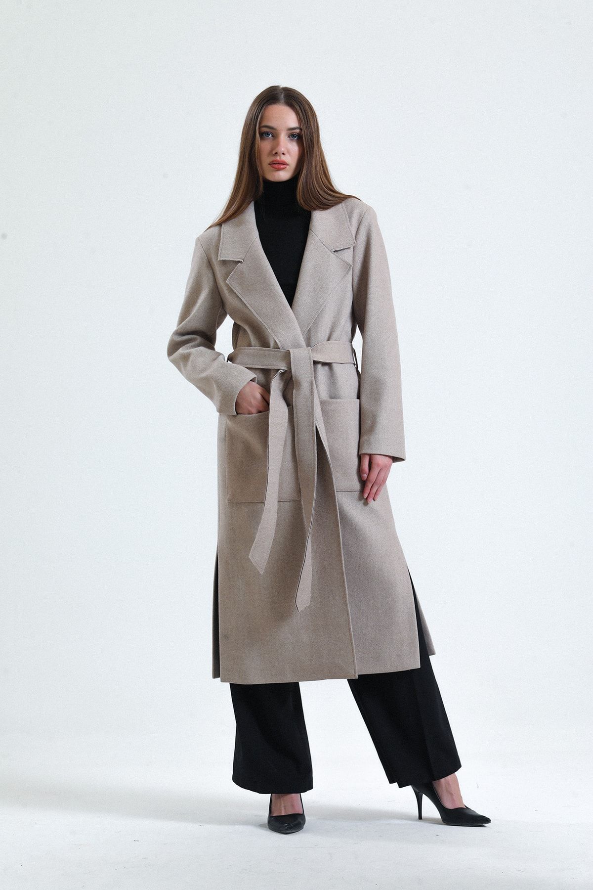 Belted coat 2025