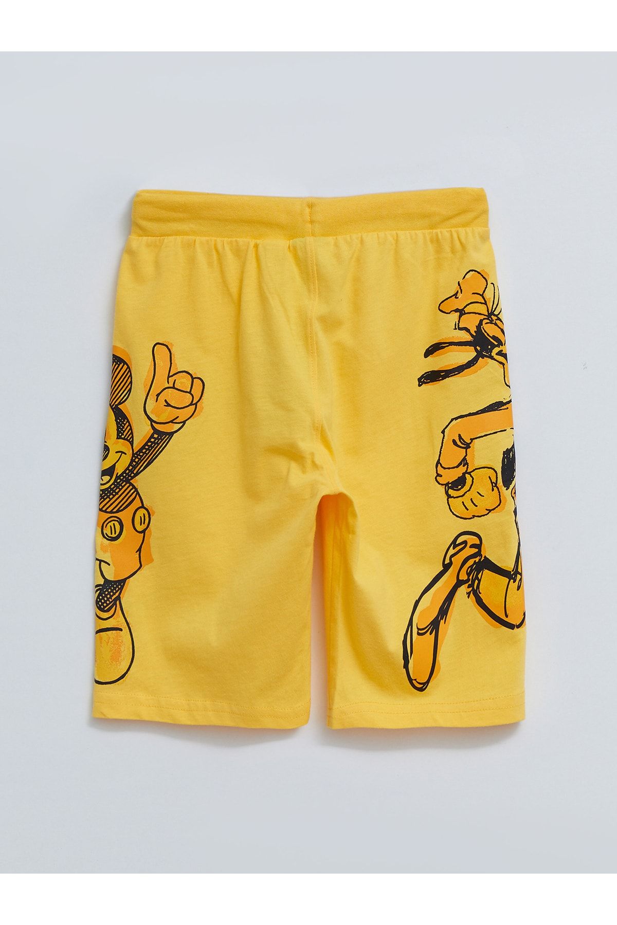 LC Waikiki-Jungen-Shorts mit Mickey-Mouse-Aufdruck und elastischer Taille 2