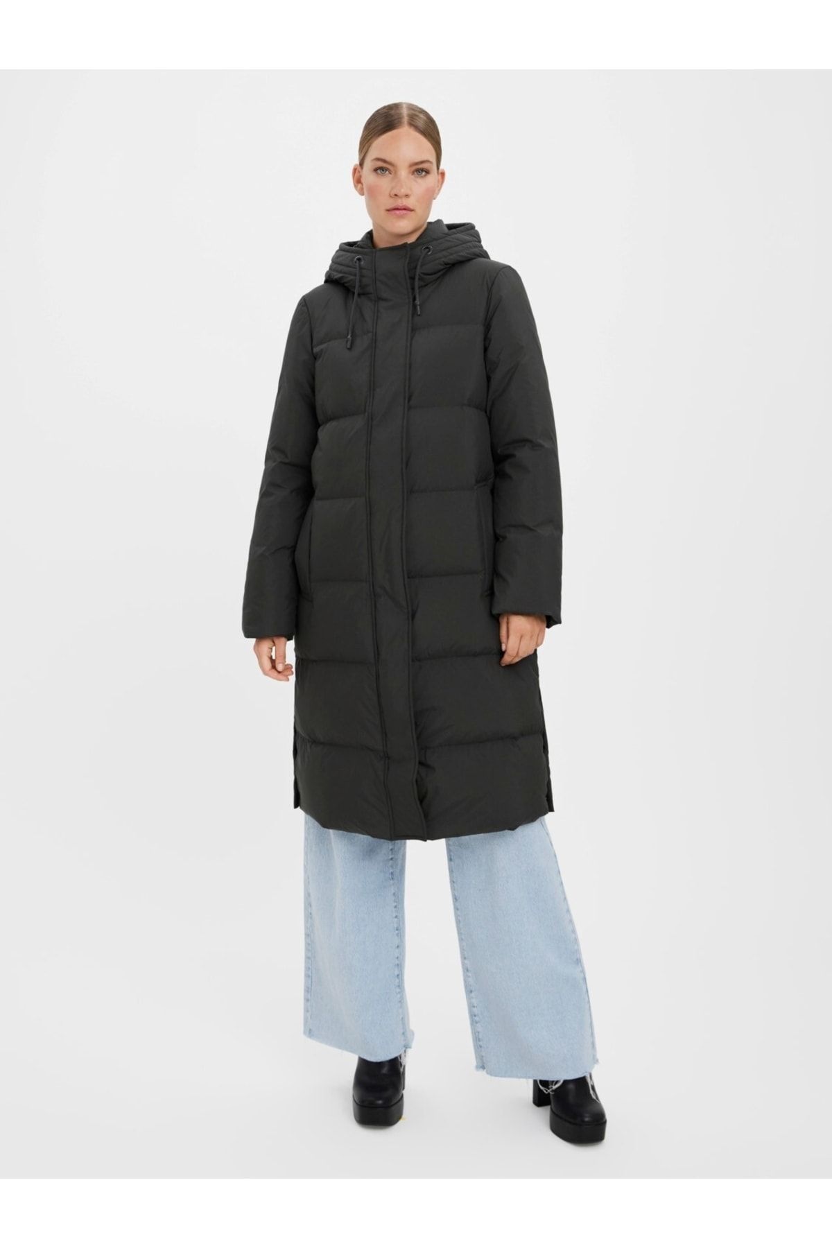 Vero Moda Winterjacke Schwarz Basic Fast ausverkauft QV8478