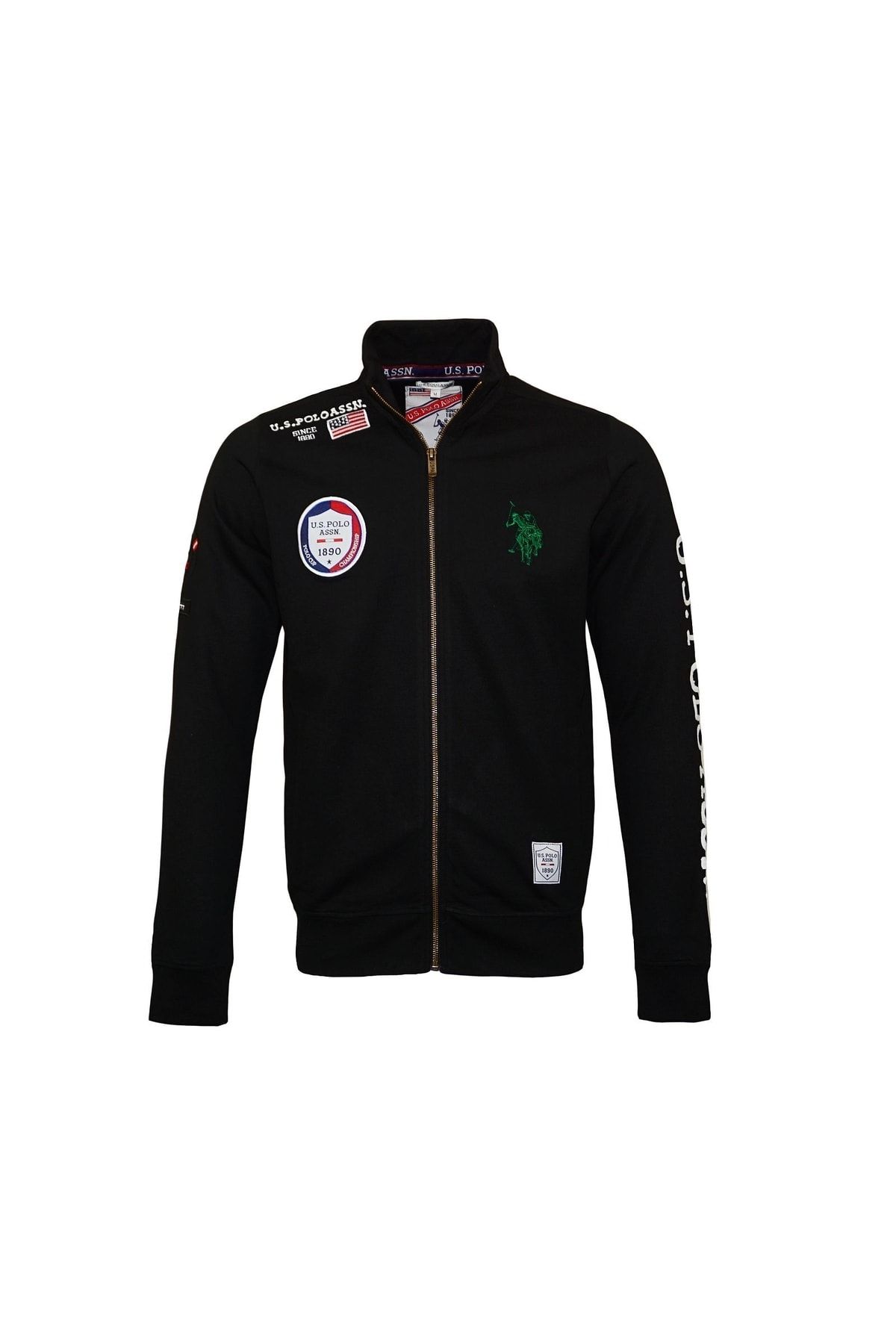 U.S. Polo Assn. Sweatshirt Schwarz Regular Fit