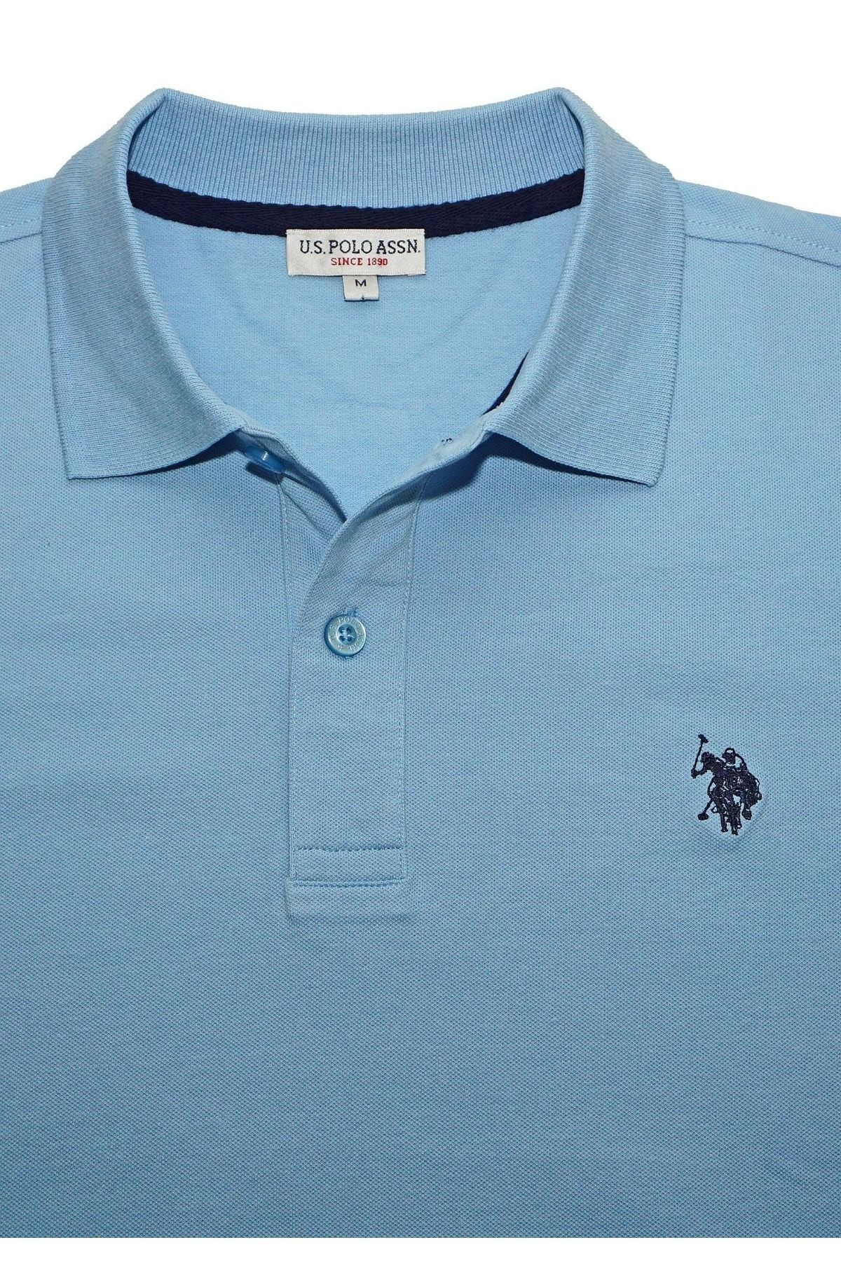 Fit - Poloshirt - Polo Regular Assn. Trendyol - Blau U.S.