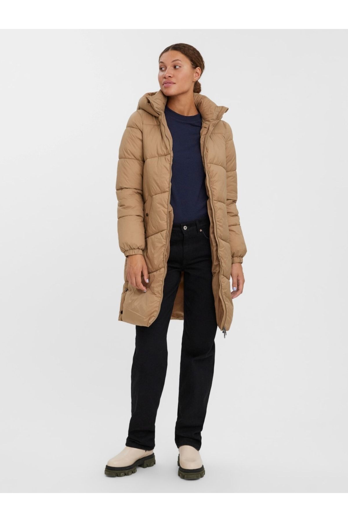 Vero Moda Mantel Beige Basic