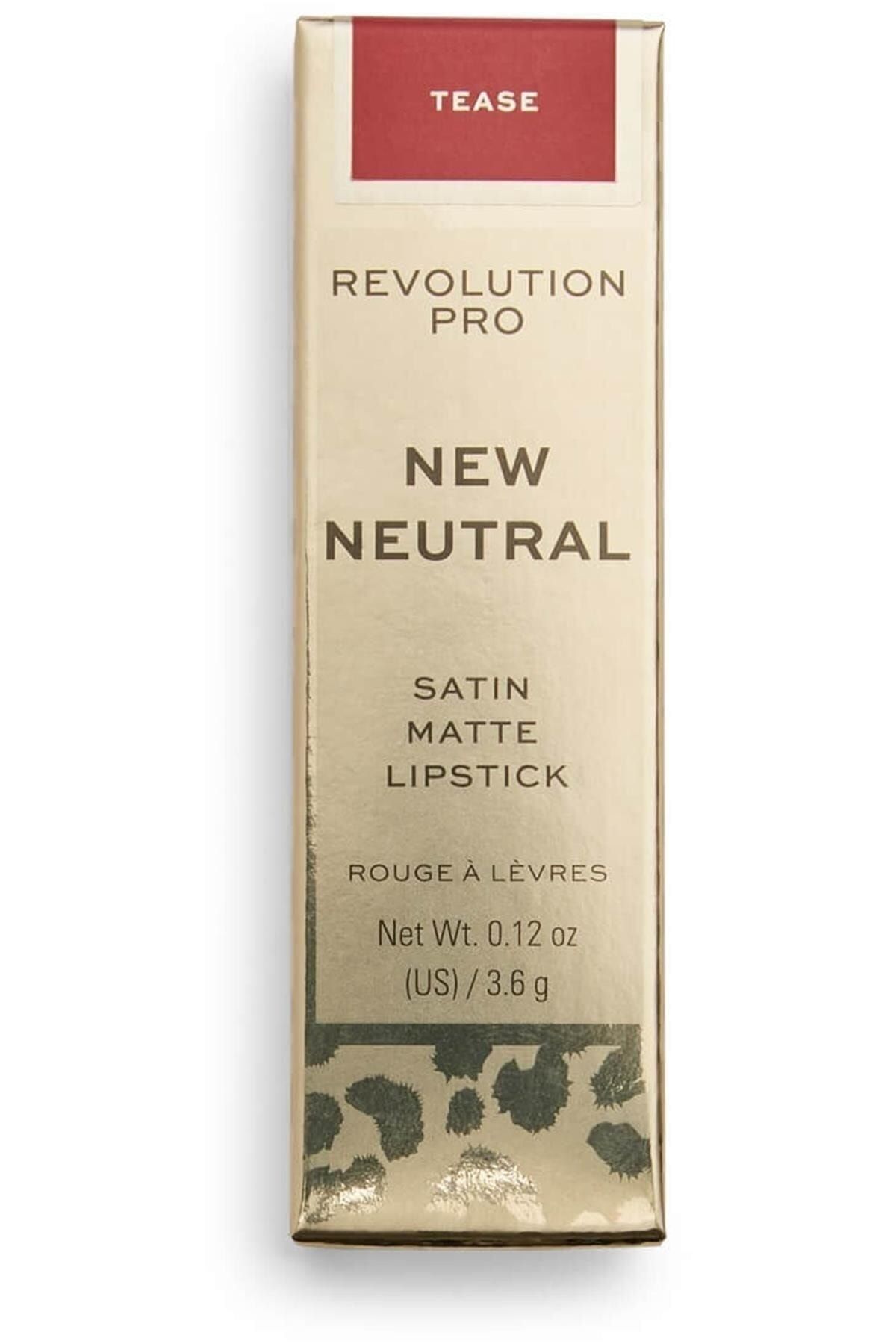 رژ لب NEW NEUTRAL TEASE وگان Revolution Pro