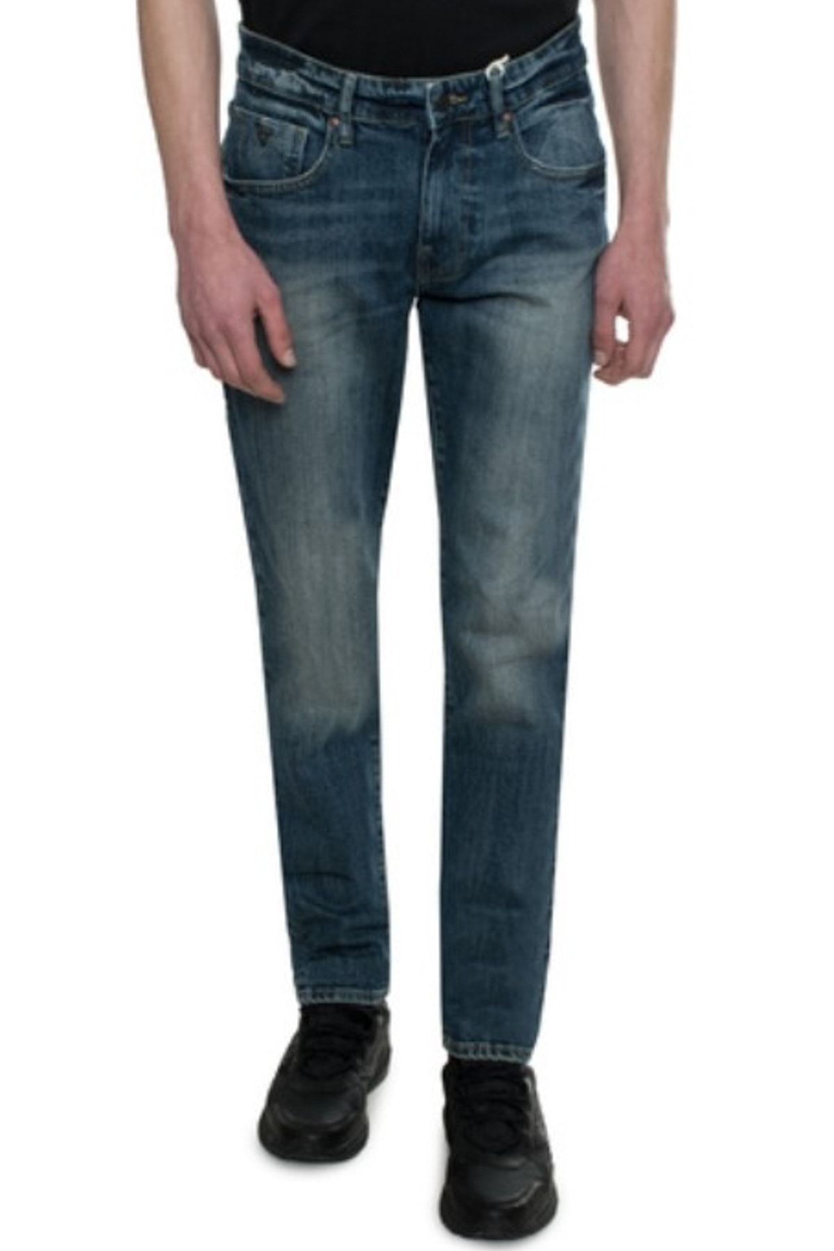 Dark blue on sale guess jeans