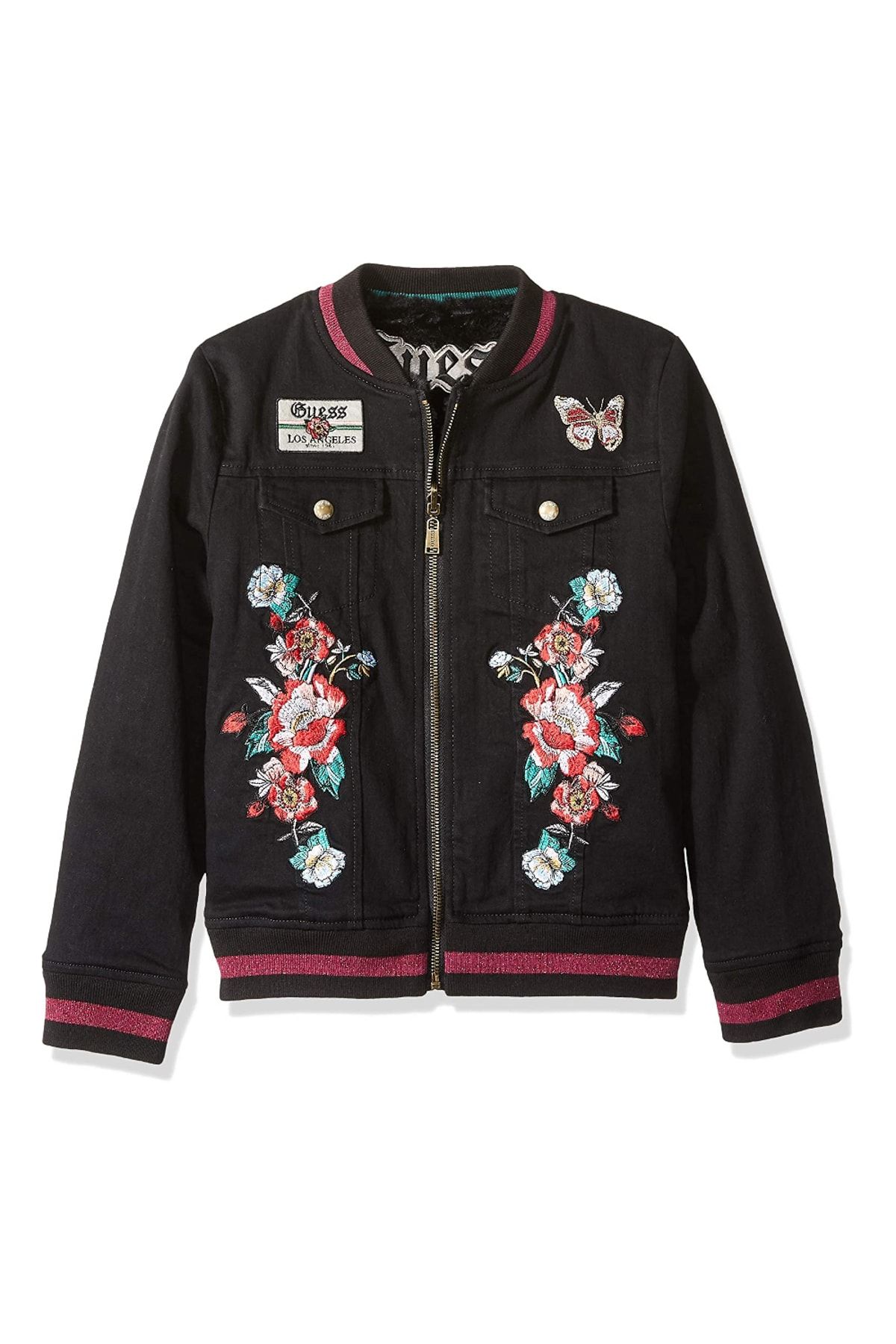 Guess Jacket Brown Regular fit Trendyol