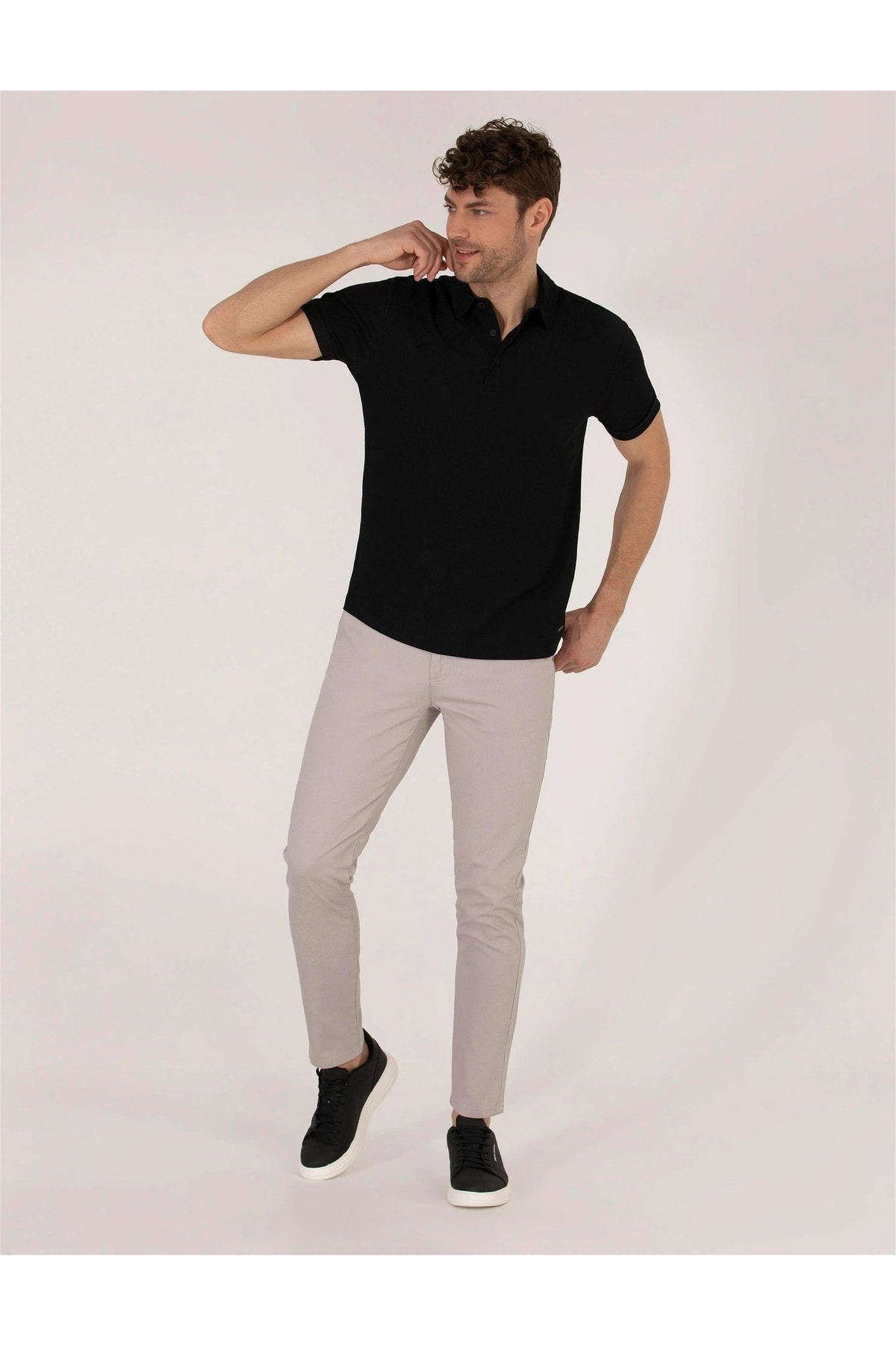 تیشرت یقه پلو مردانه آستین کوتاه | پیر کاردین Pierre Cardin G021SZ011.000.1619865.VR046 - تصویر 4