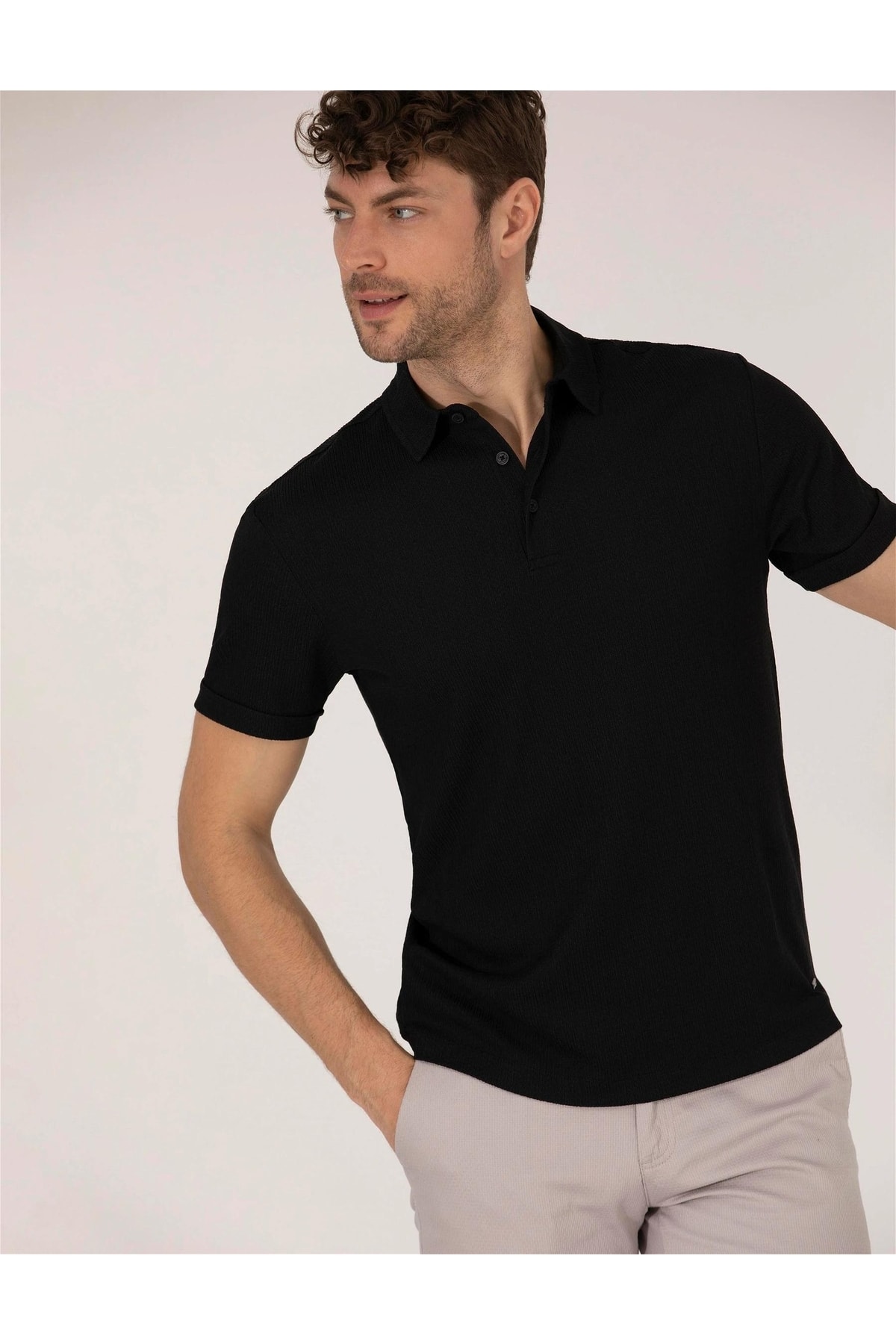 تیشرت یقه پلو مردانه آستین کوتاه | پیر کاردین Pierre Cardin G021SZ011.000.1619865.VR046 - تصویر 5
